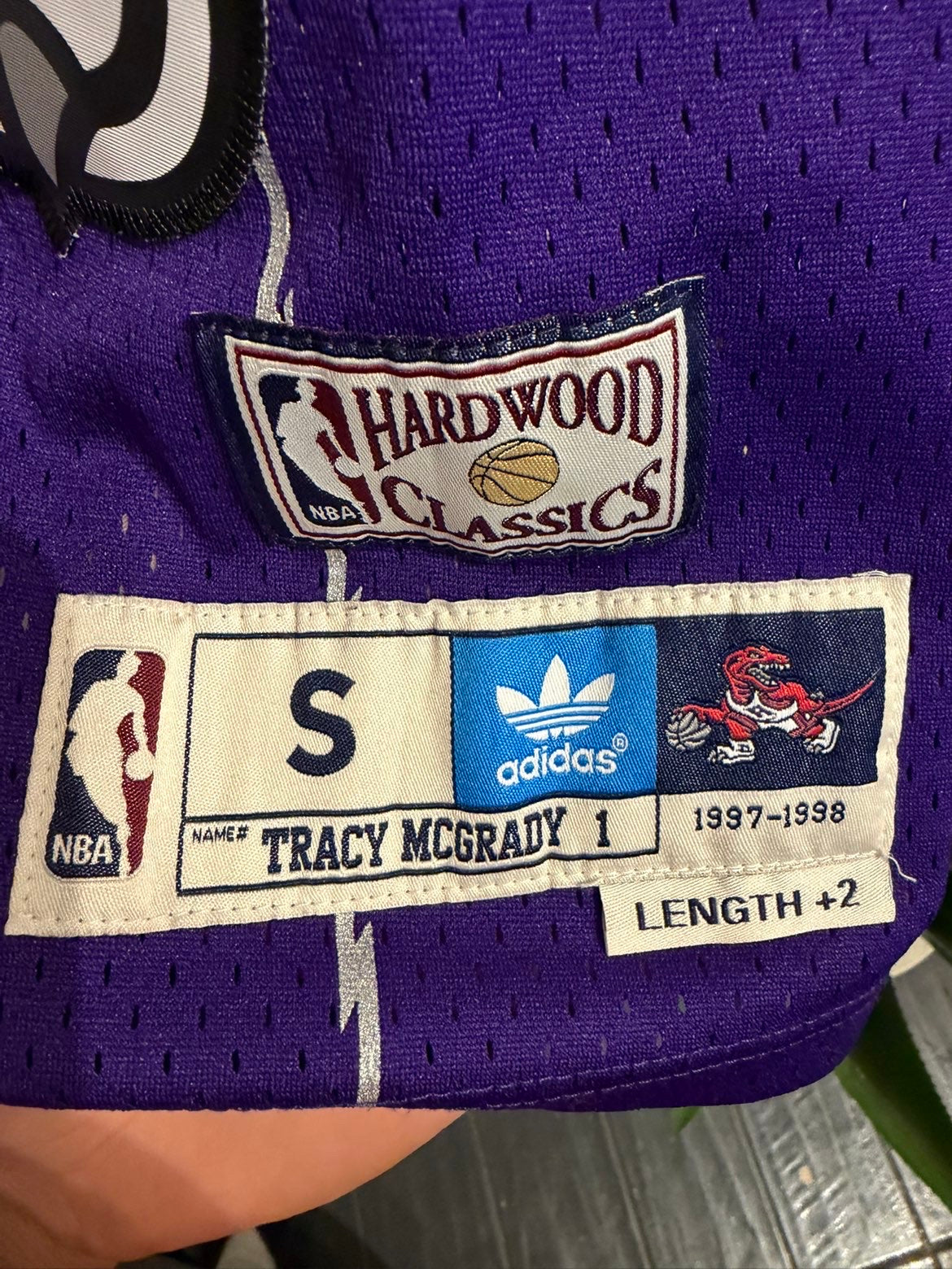 Tracy McGrady Raptors Jersey S
