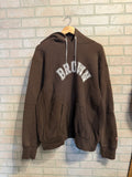 Vintage Brown Hoodie XXL