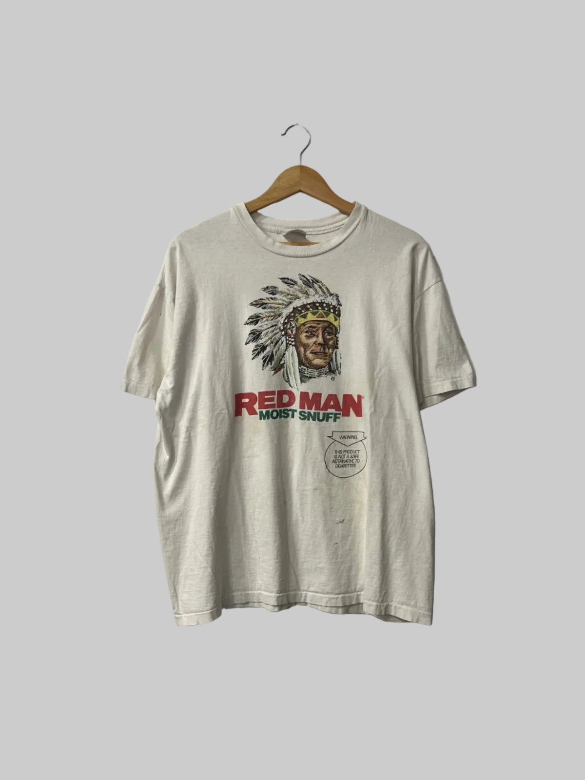 Vintage Red Man Tobacco Tee XL