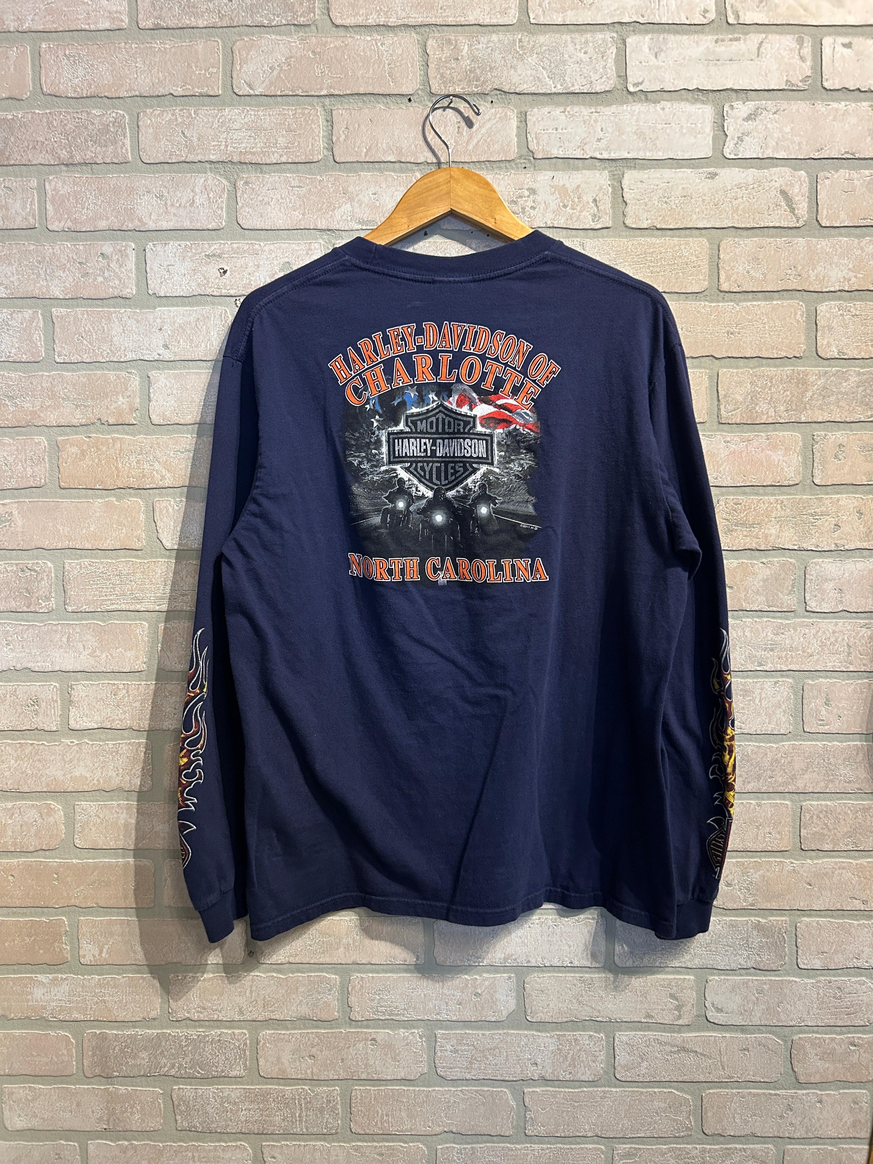 Harley Davidson Flame Longsleeve L