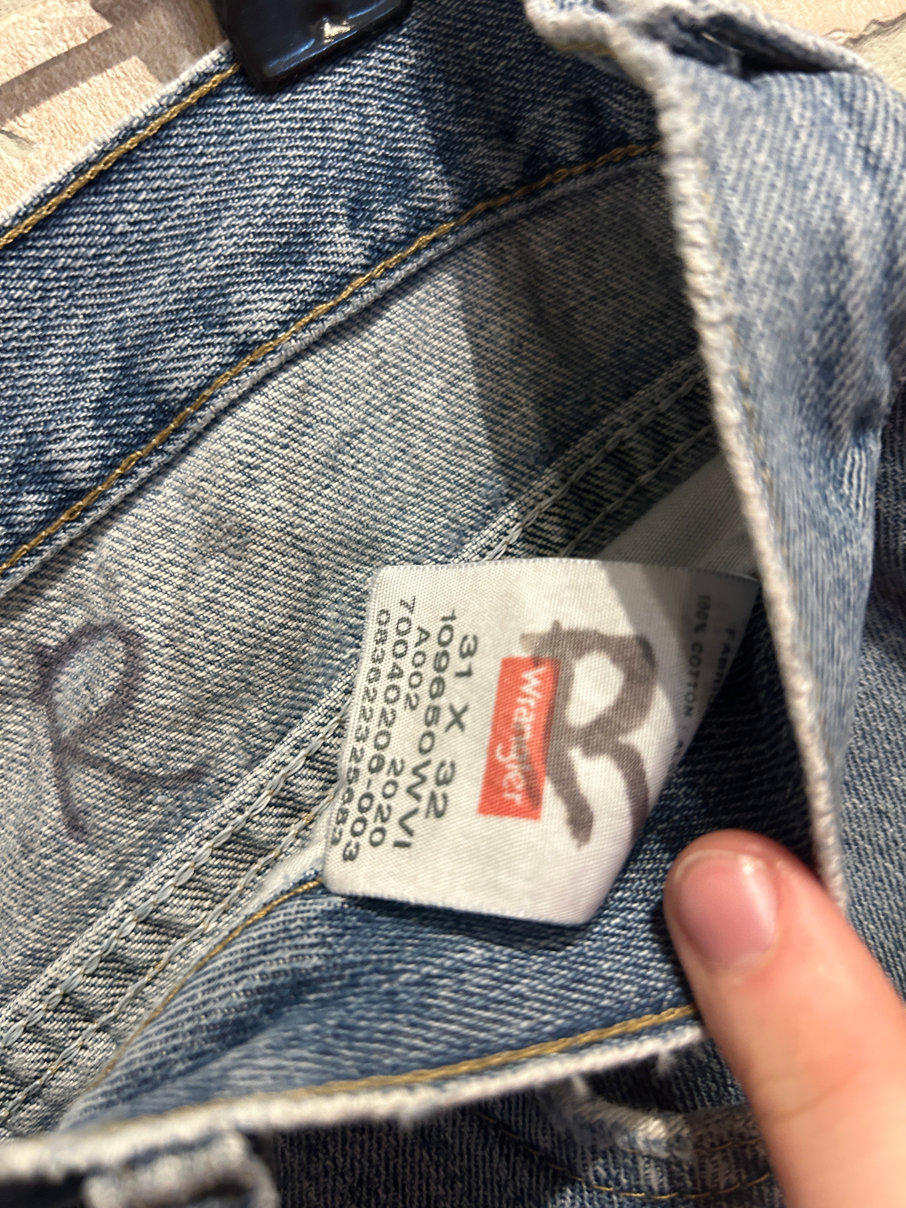 Wrangler Distressed Jeans 31x32