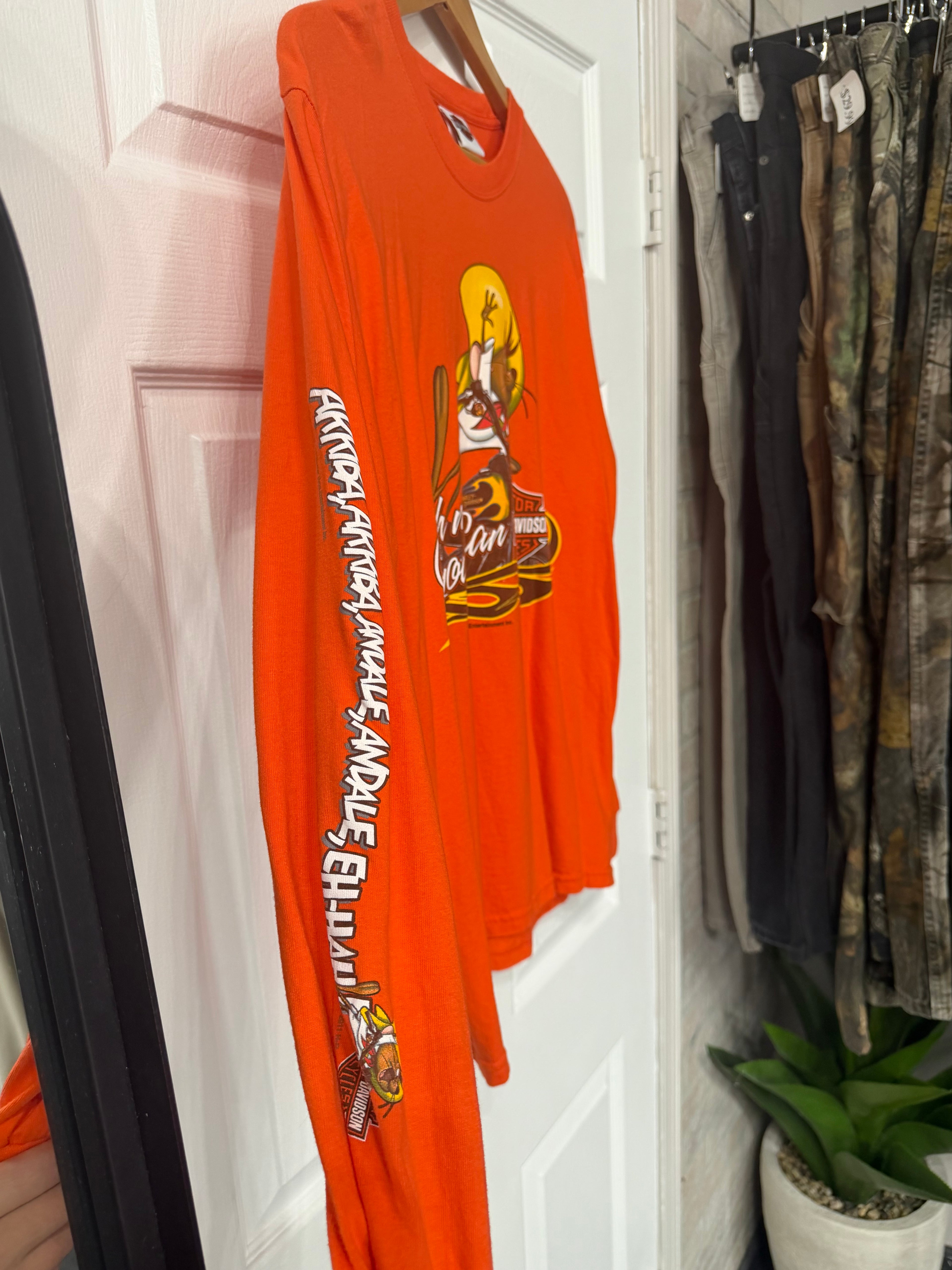Harley Davidson Looney Tunes Longsleeve M