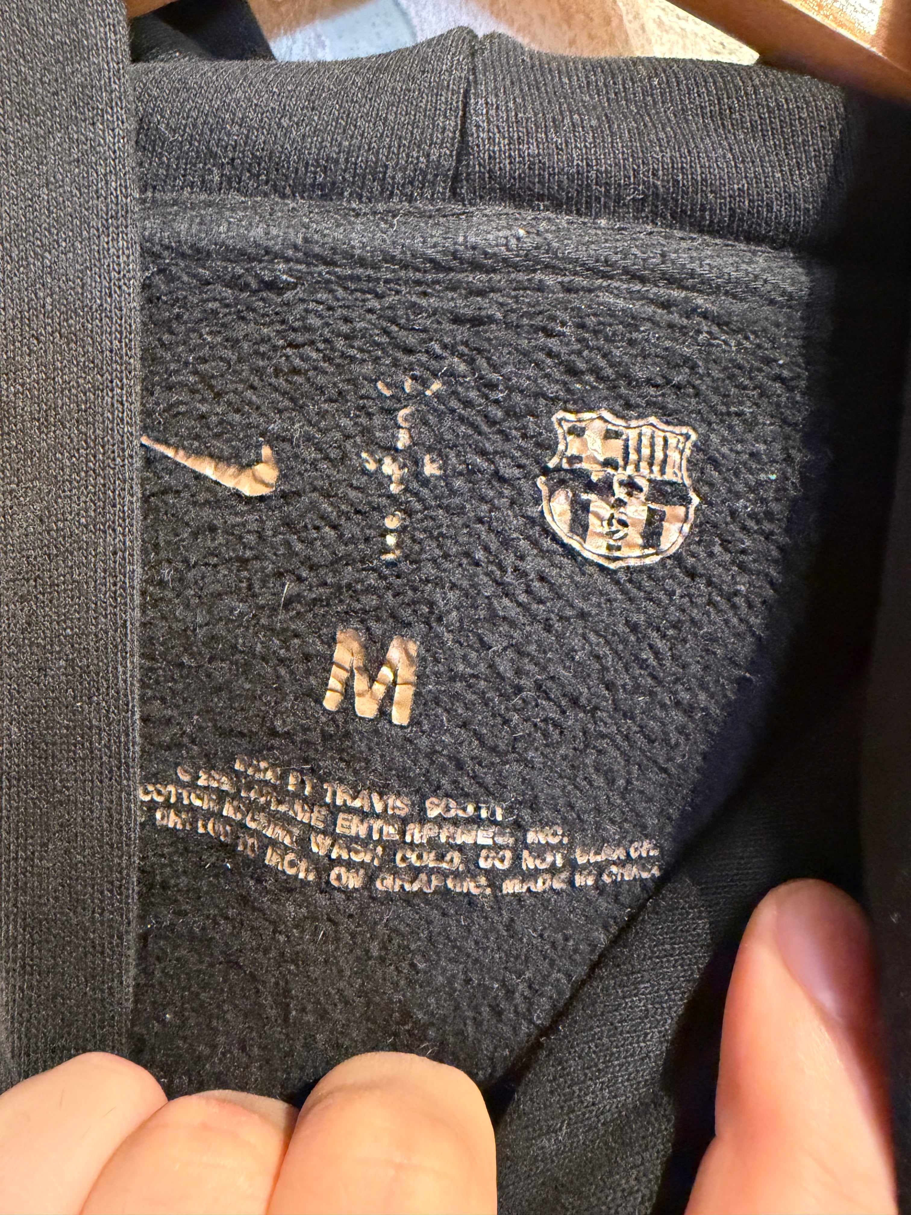 Travis Scott Barcelona Hoodie M