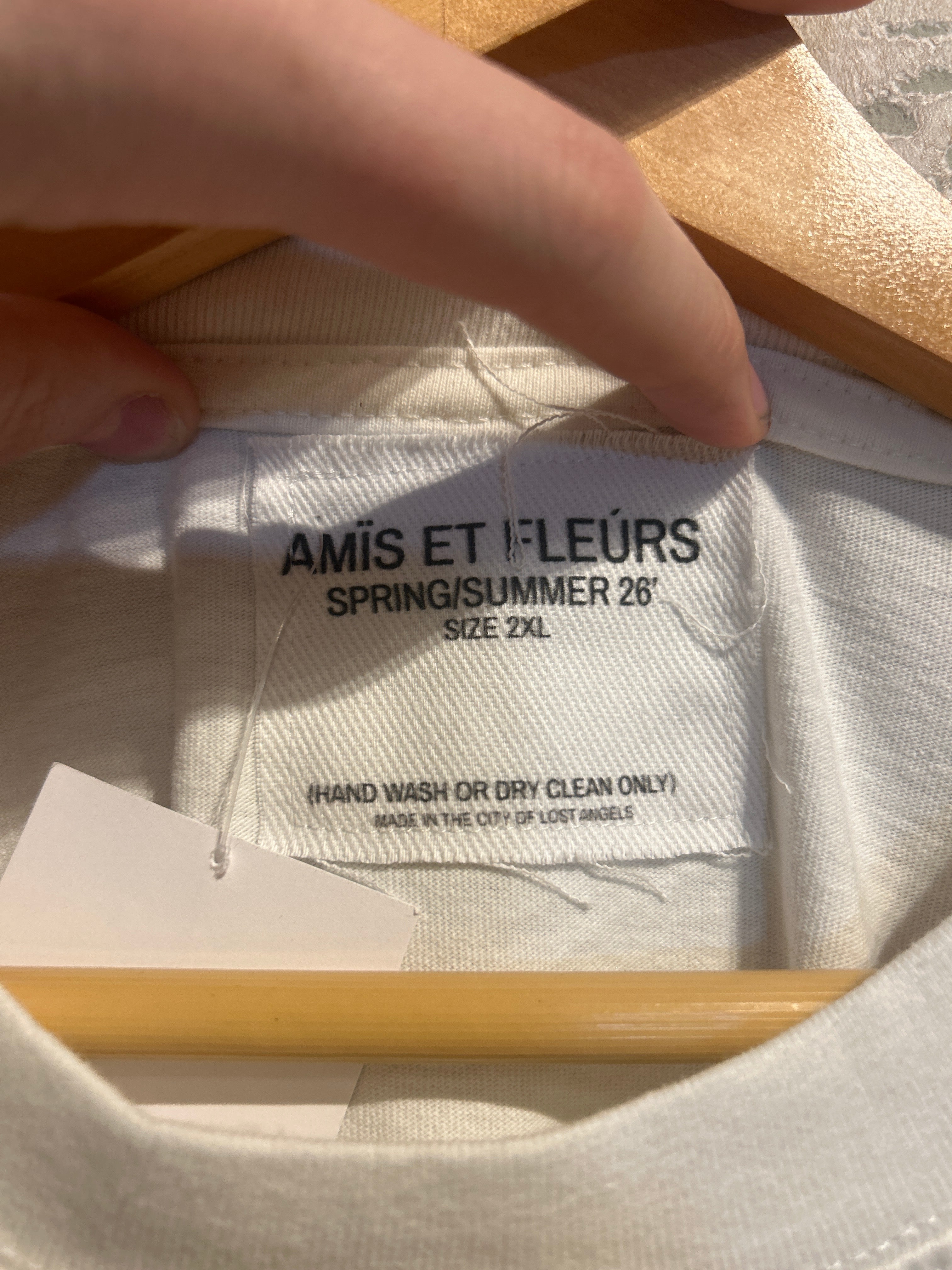 AMIS ET FLEURS Tee XXL