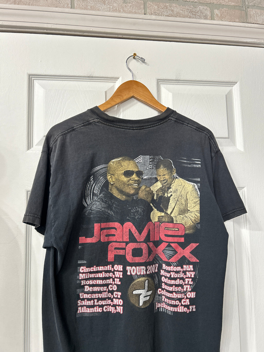 07’ Jamie Fox Rap Tee L