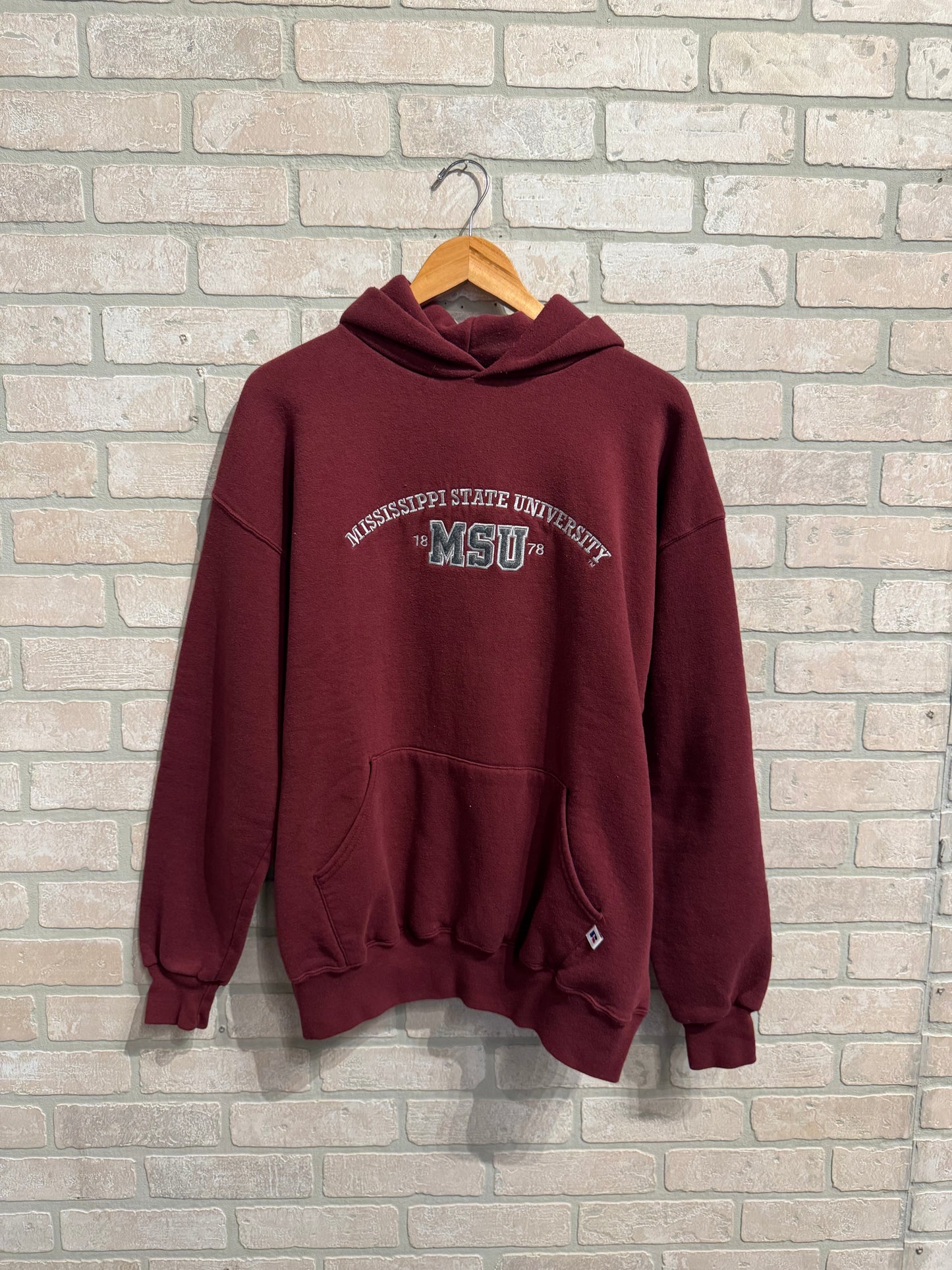 Vintage MSU Russell Hoodie XL