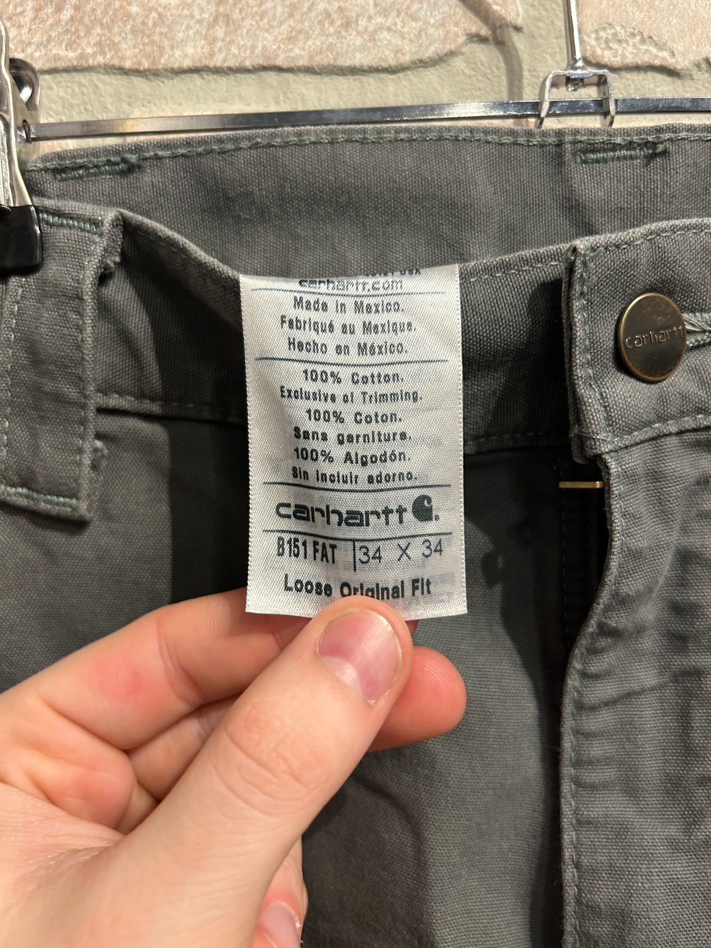 Carhartt Pants sz 34x34