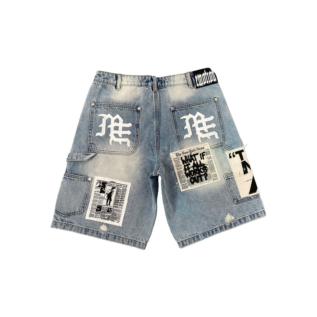 Mixed Emotions Jean Shorts 32