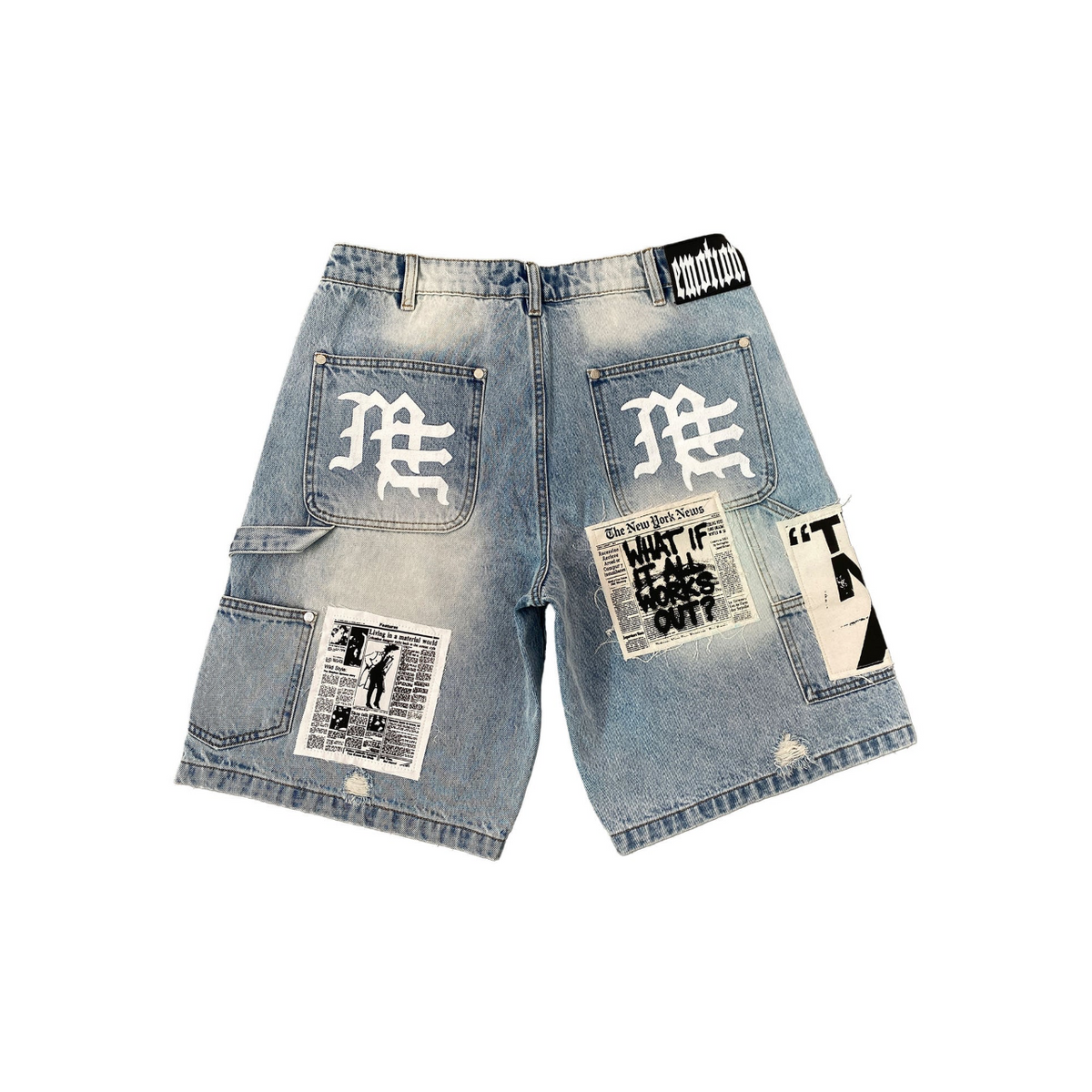 Mixed Emotions Jean Shorts 32
