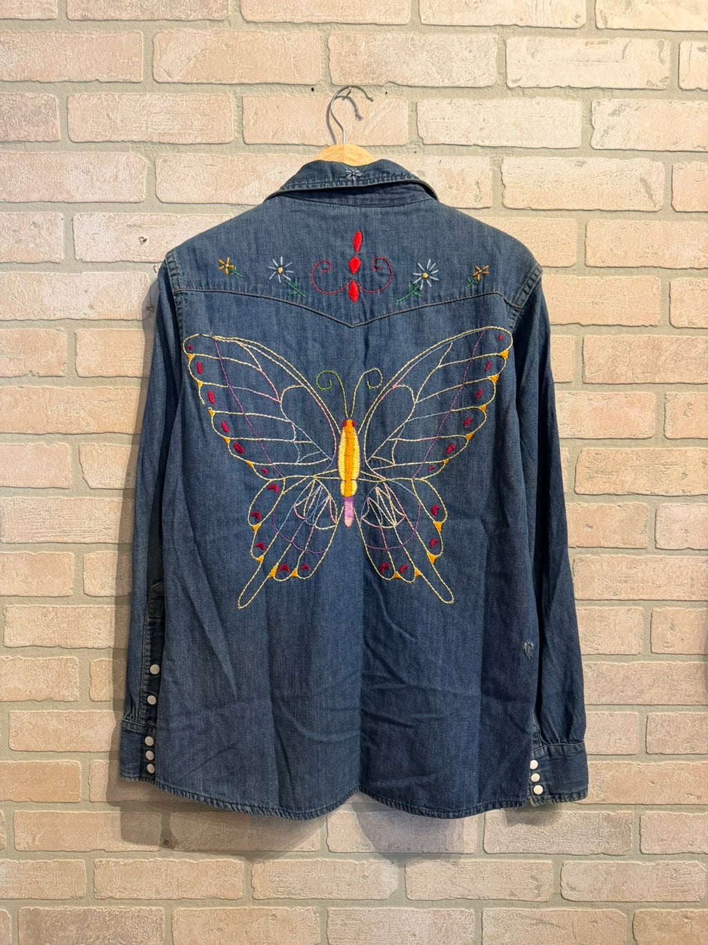 Vintage 60s/70s Button Up L