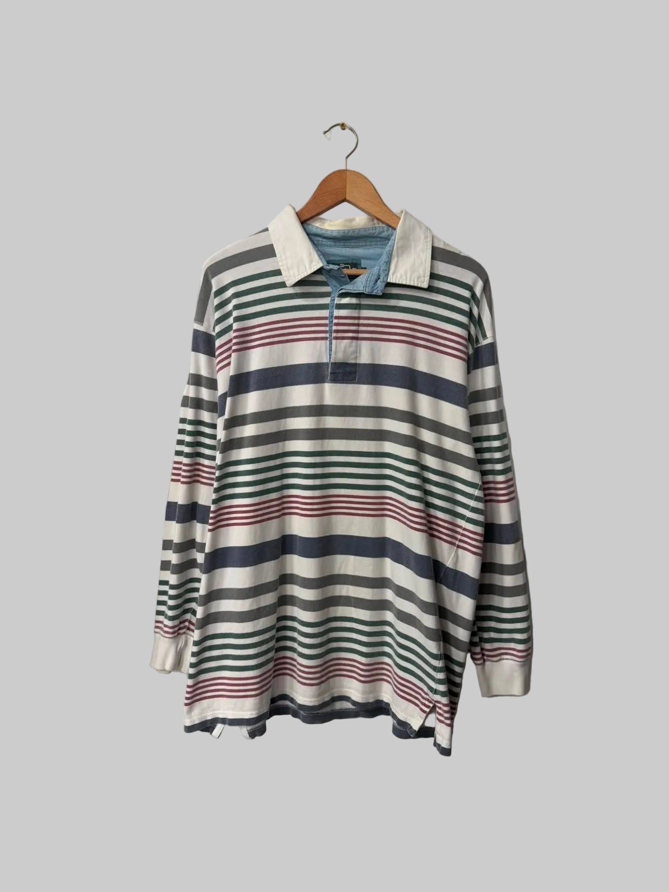 Vintage Woolrich Rugby Polo L