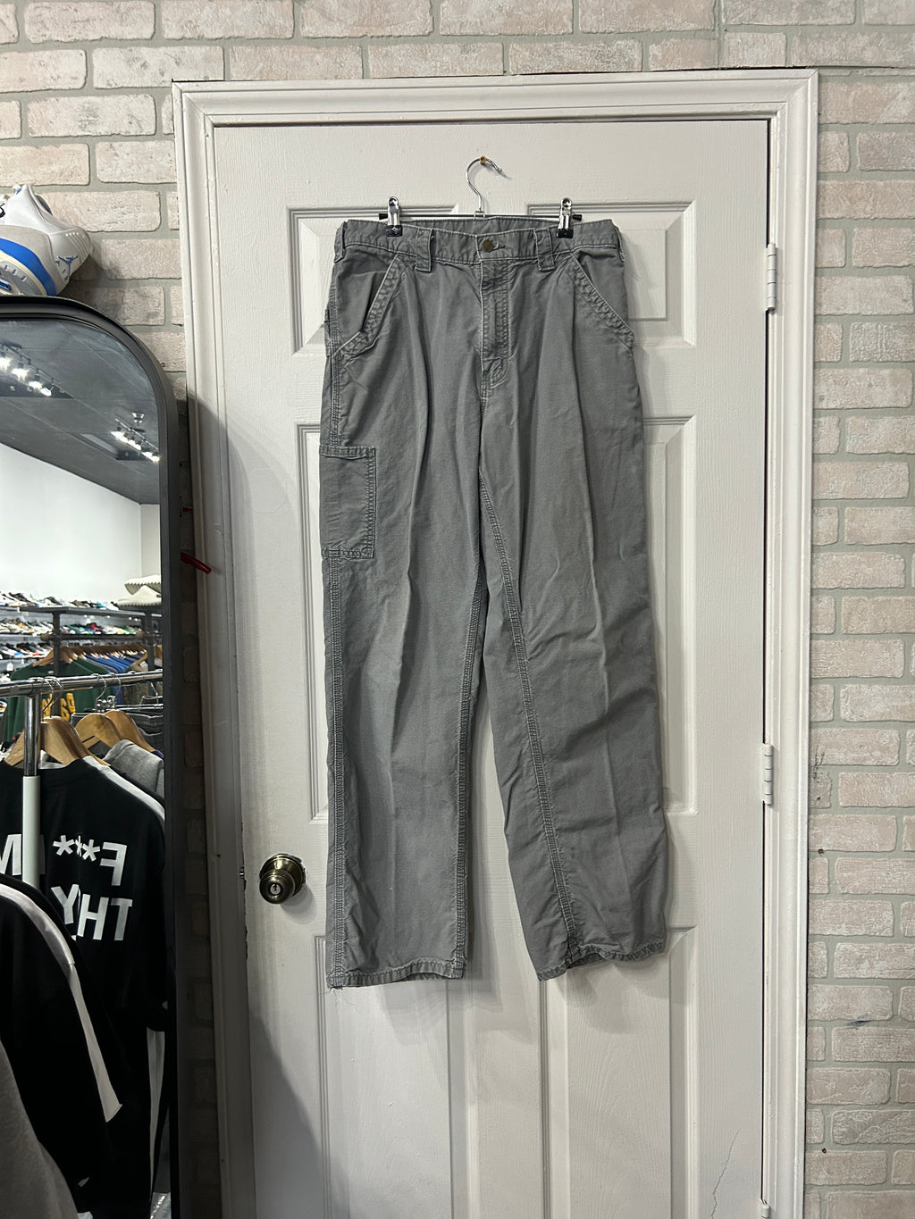 Vintage Grey Carhartt Pants 34