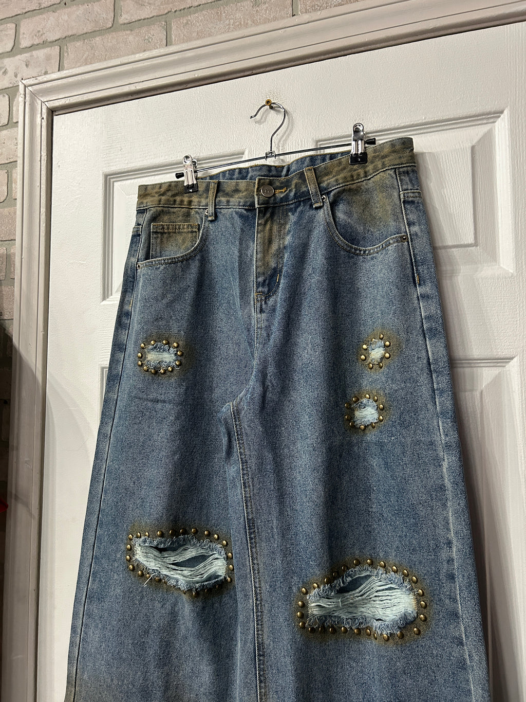 Azva Studios Studded Denim M