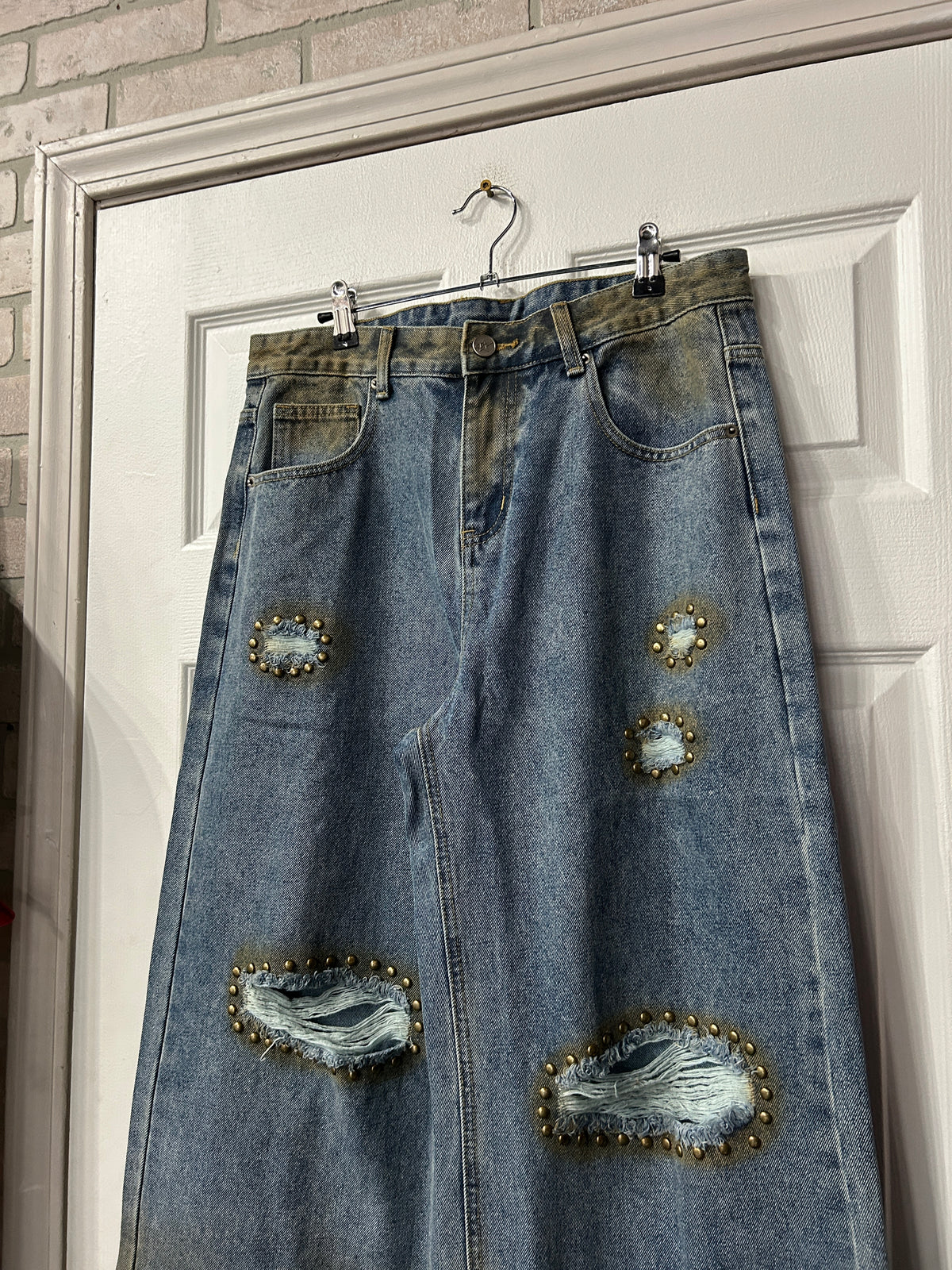 Azva Studios Studded Denim M