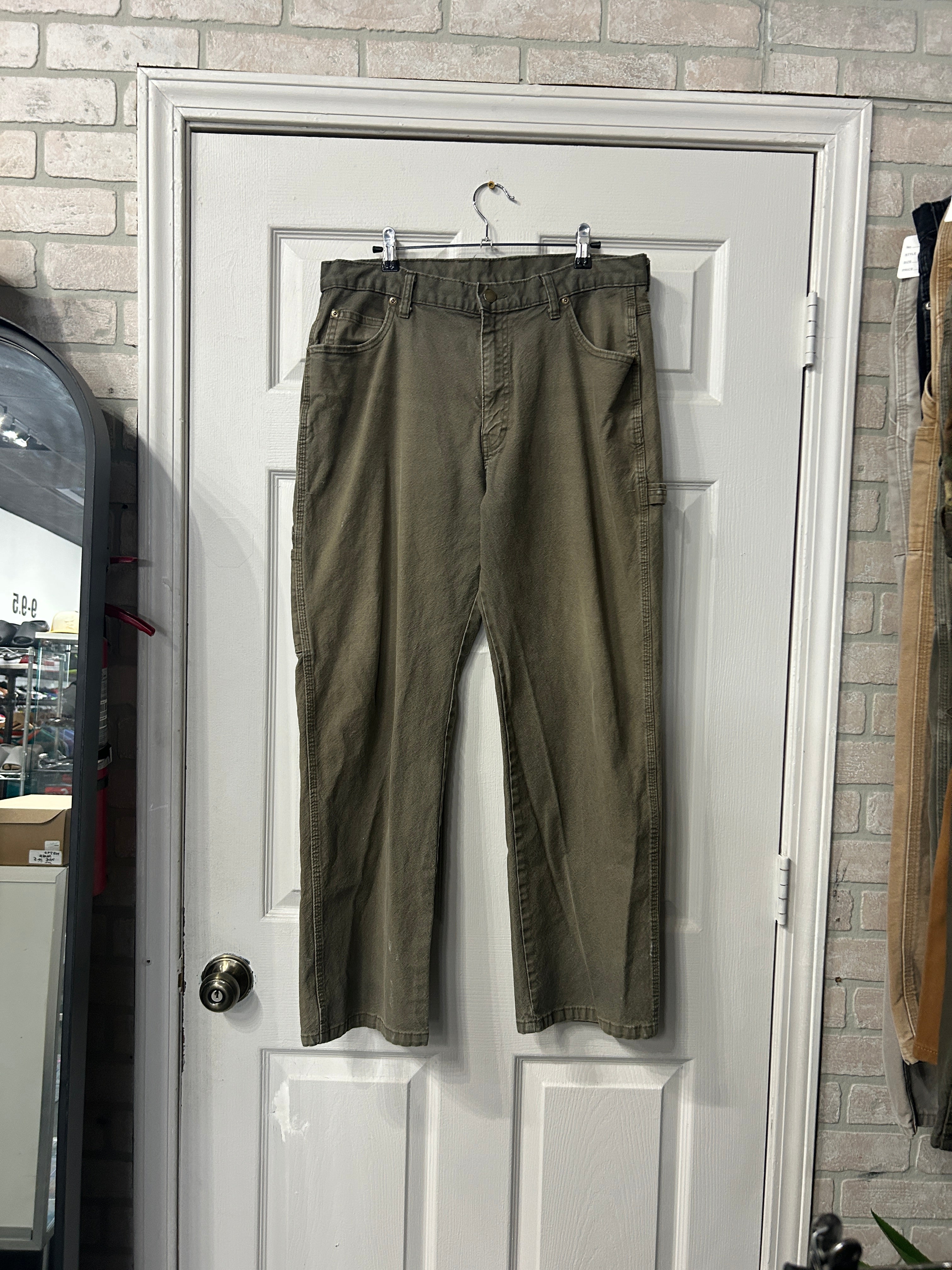Vintage Olive Dickies Pants 34x30