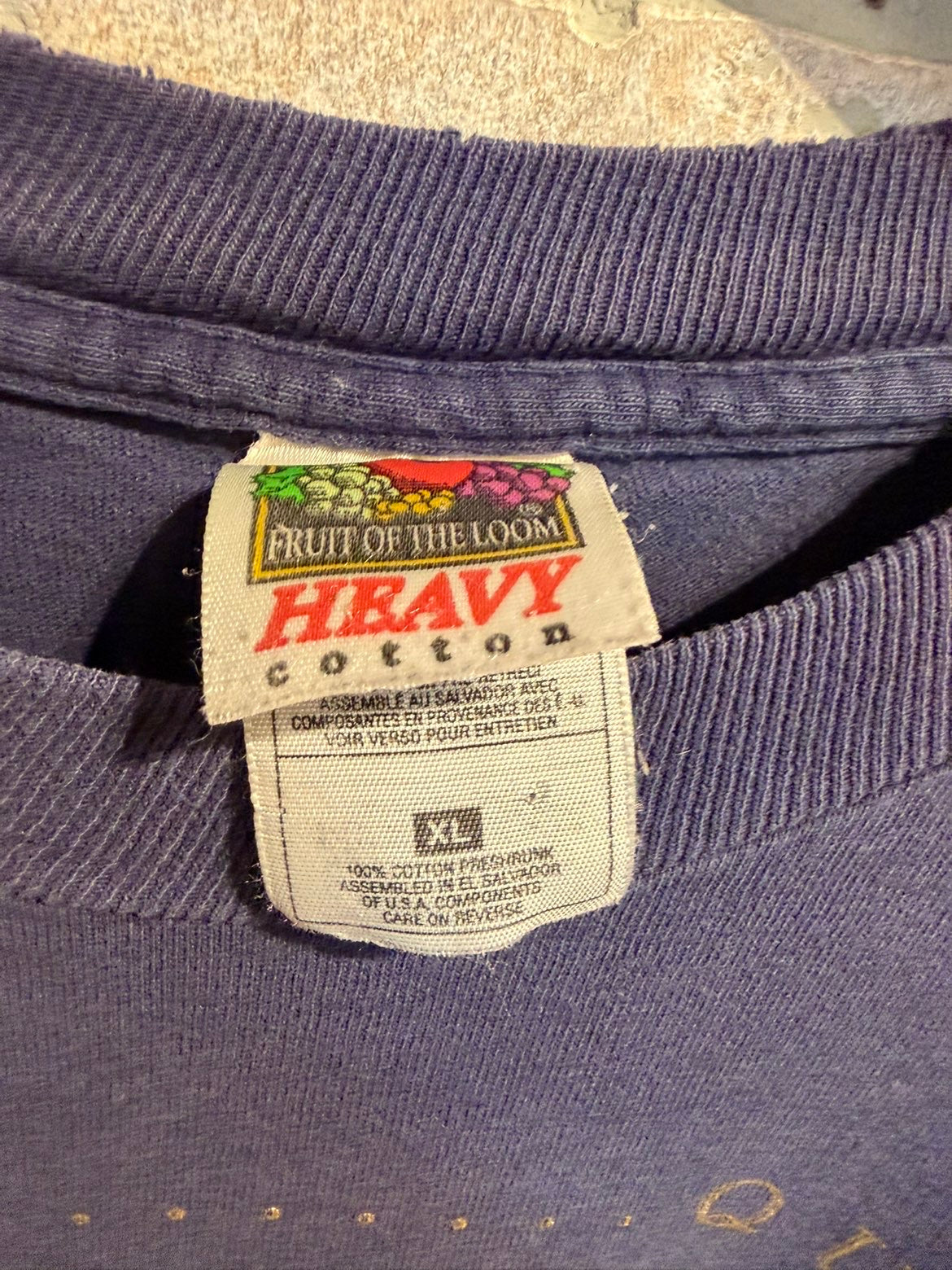 Vintage The Who Tour Tee XL