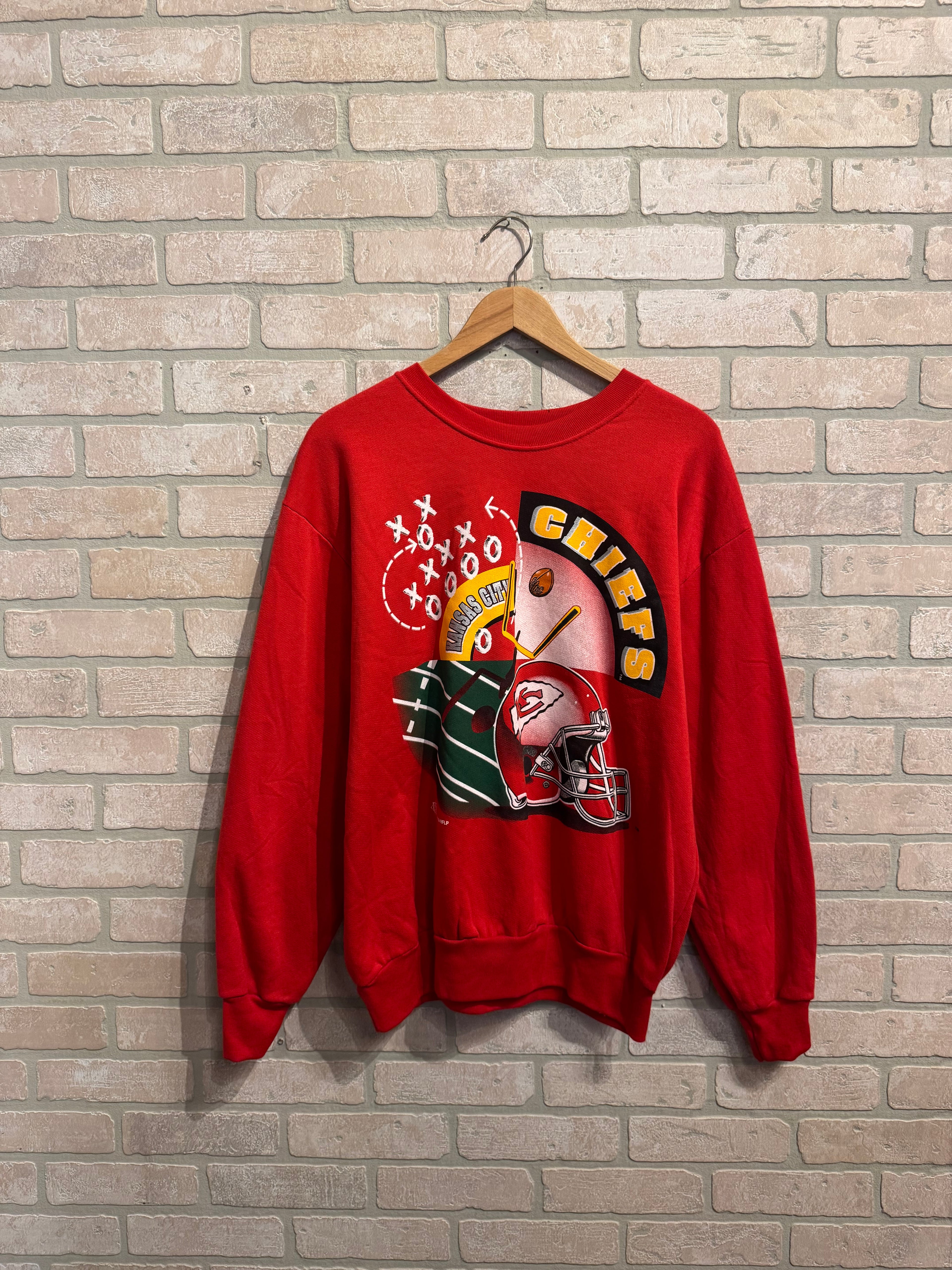 Vintage Kansas City Chiefs Crewneck XL