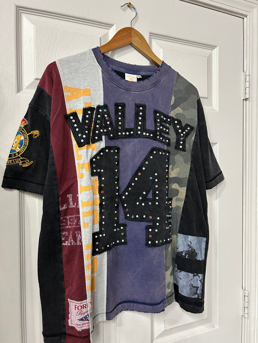 Vale Patchwork Tee L