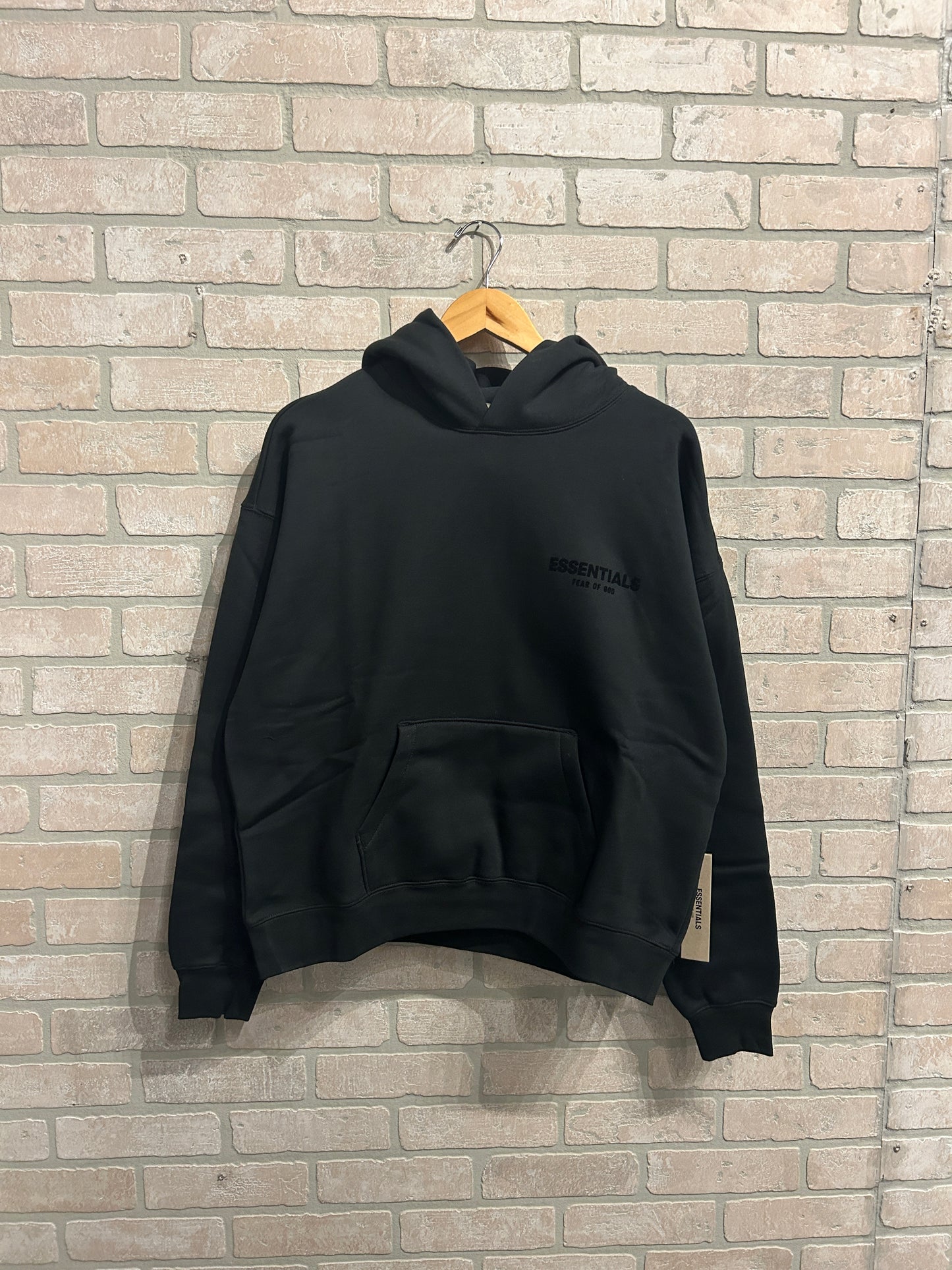 Black Essential Hoodie