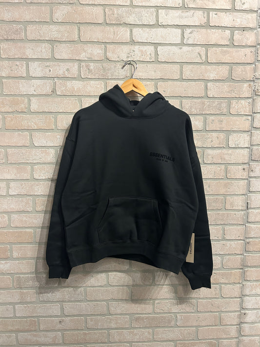 Black Essential Hoodie