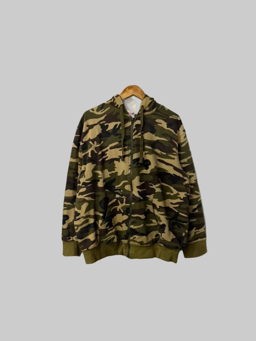 Vintage Camo Hoodie XL