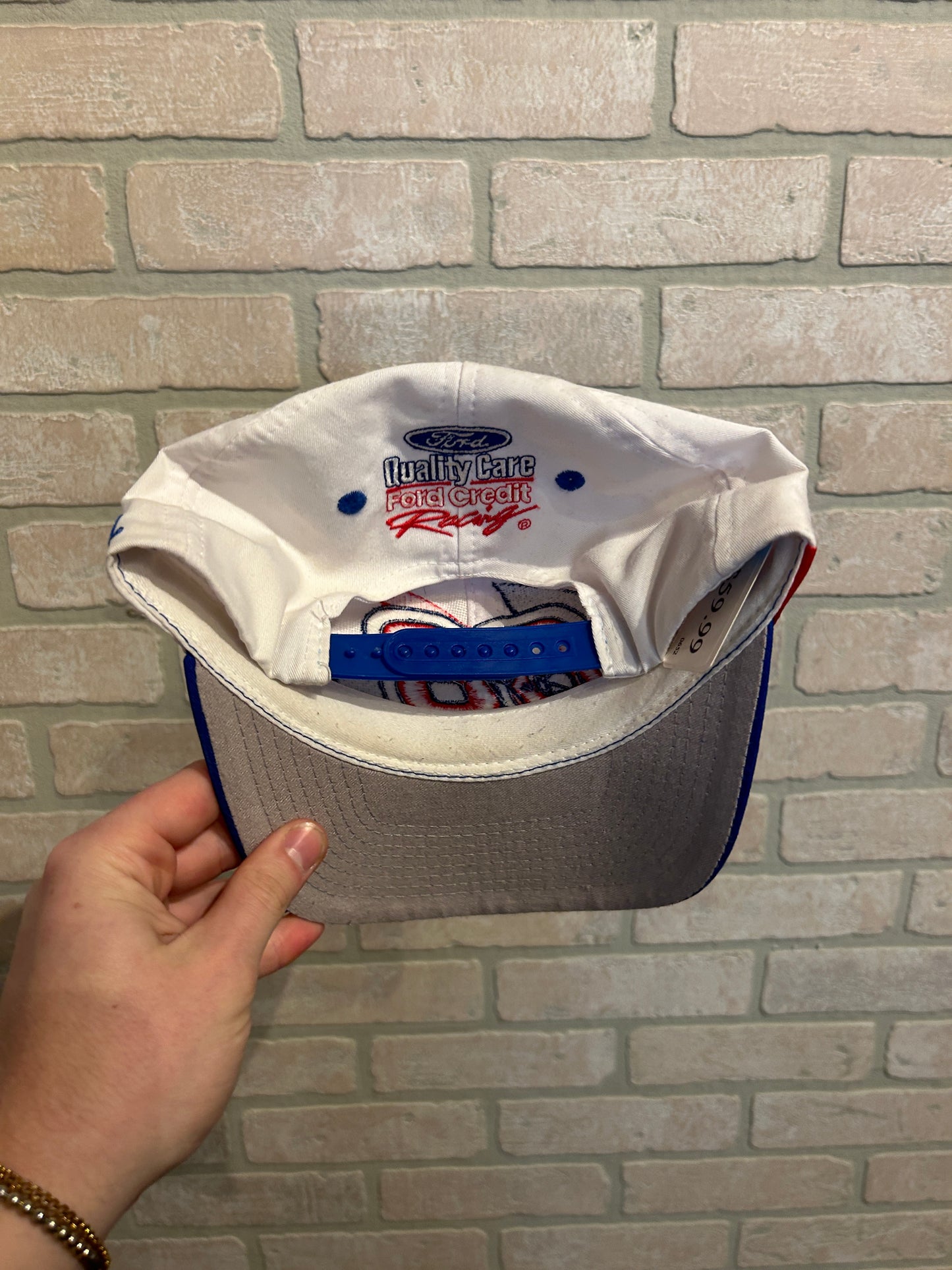 Vintage Nascar Sharktooth Hat