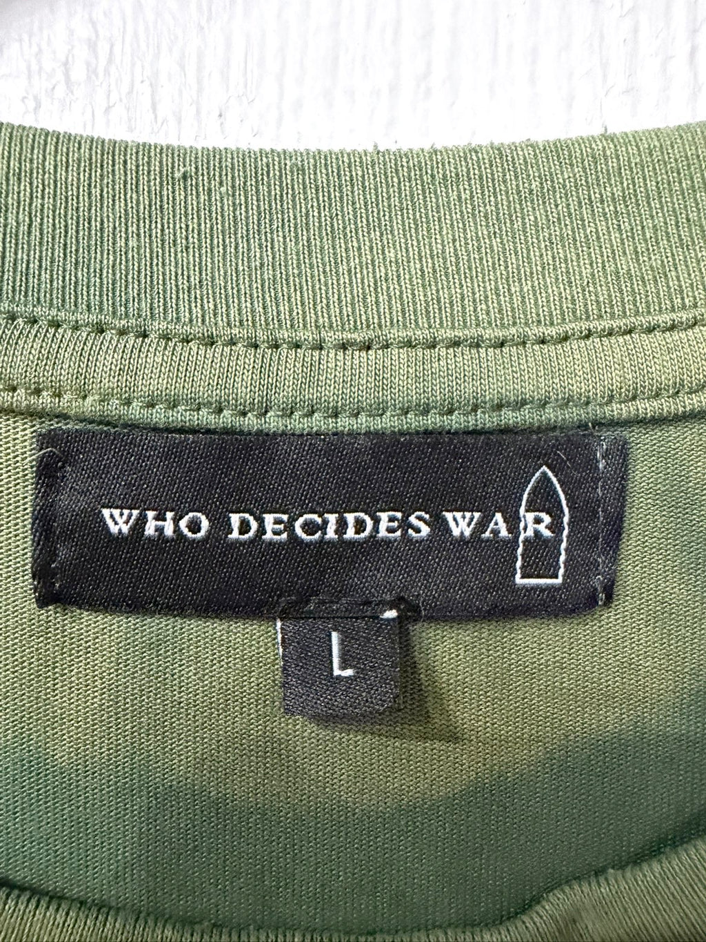 Who Decides War Tee L