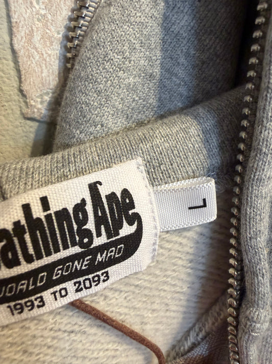 Bape Zip Hoodie Large