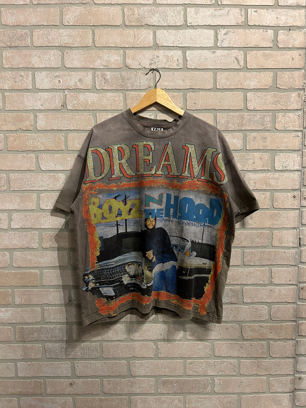 Vale Rhinestone Tee L