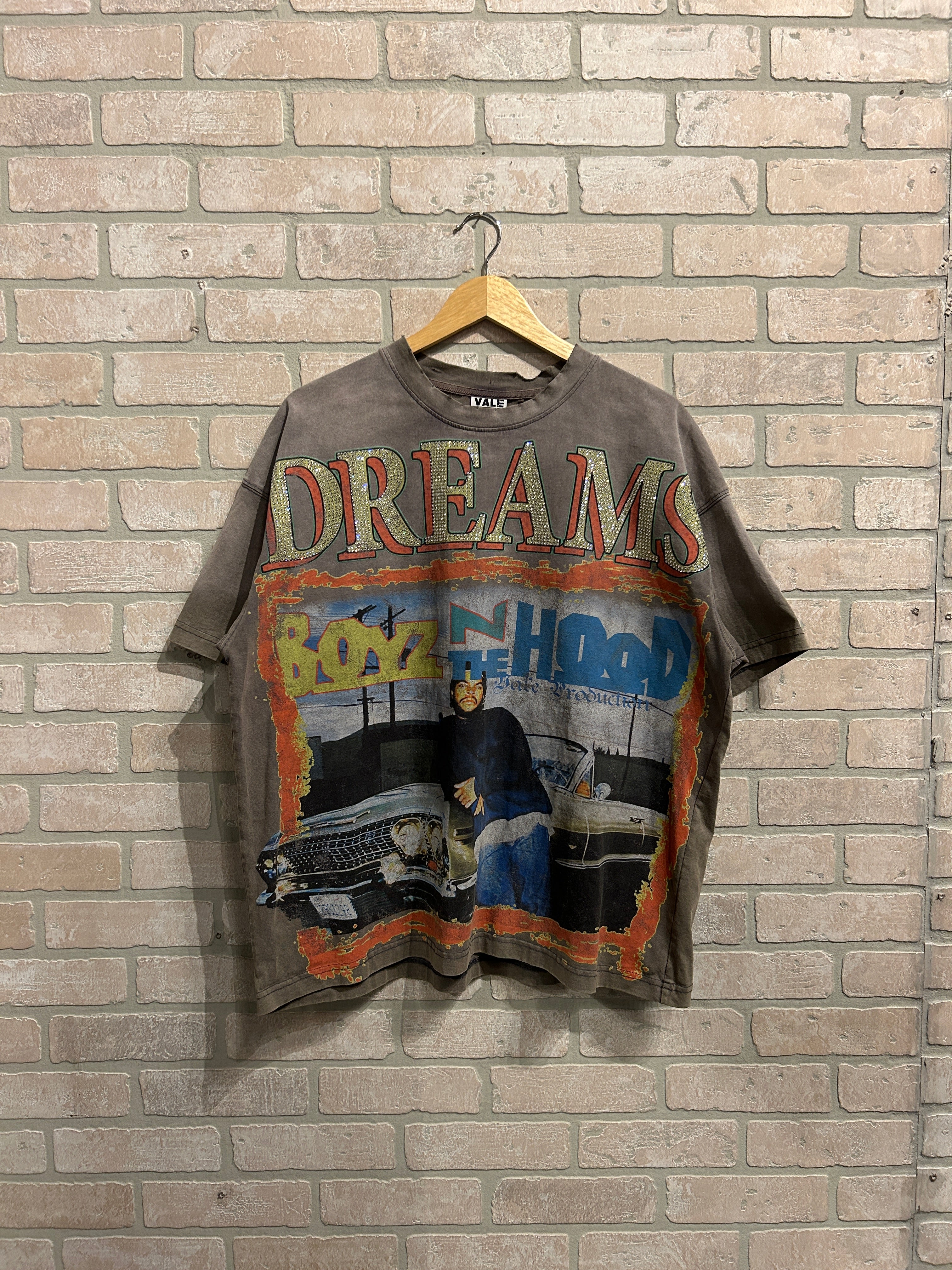 Vale Rhinestone Tee L