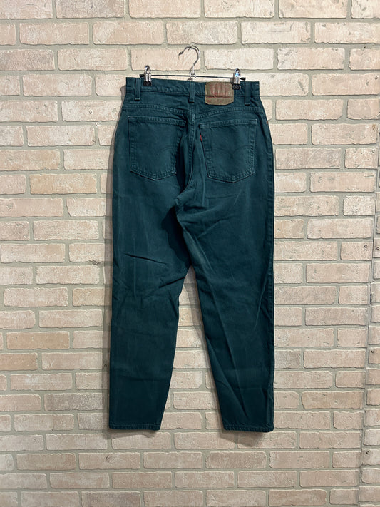 Vintage Green Levi’s Jeans 10
