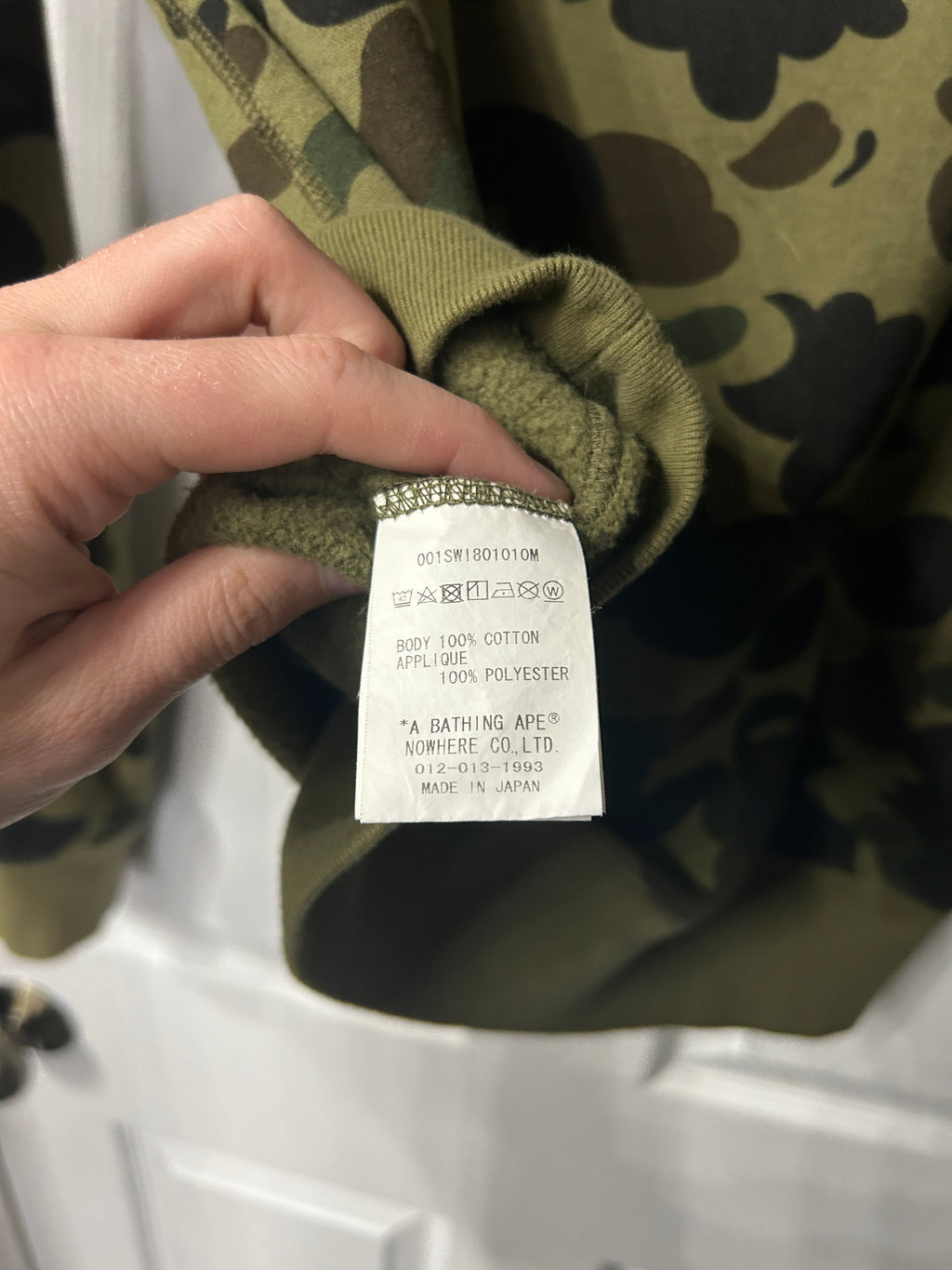 Bape Camo Crewneck M