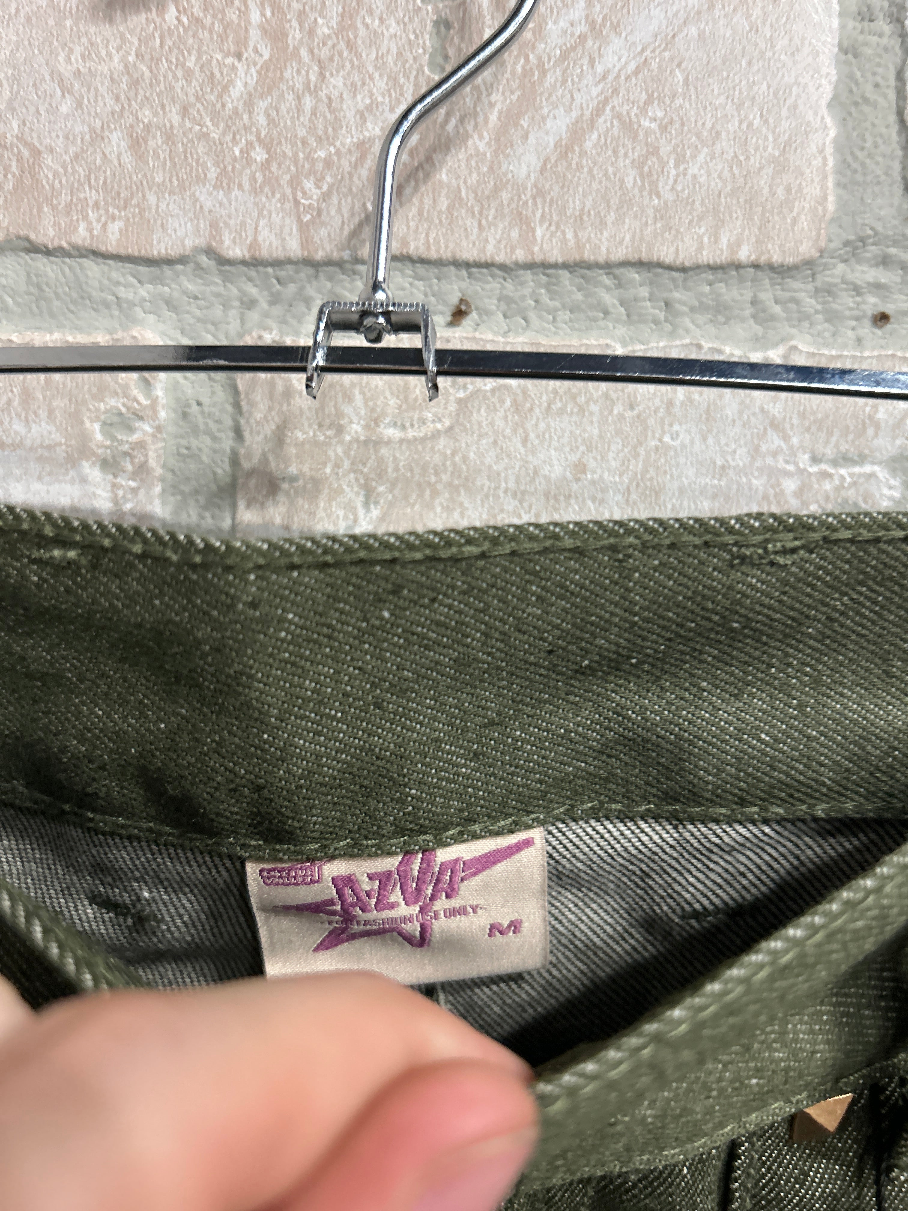Azva Studded Military Pants M