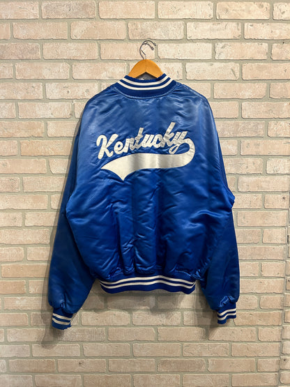 Vintage Kentucky Satin Jacket XL