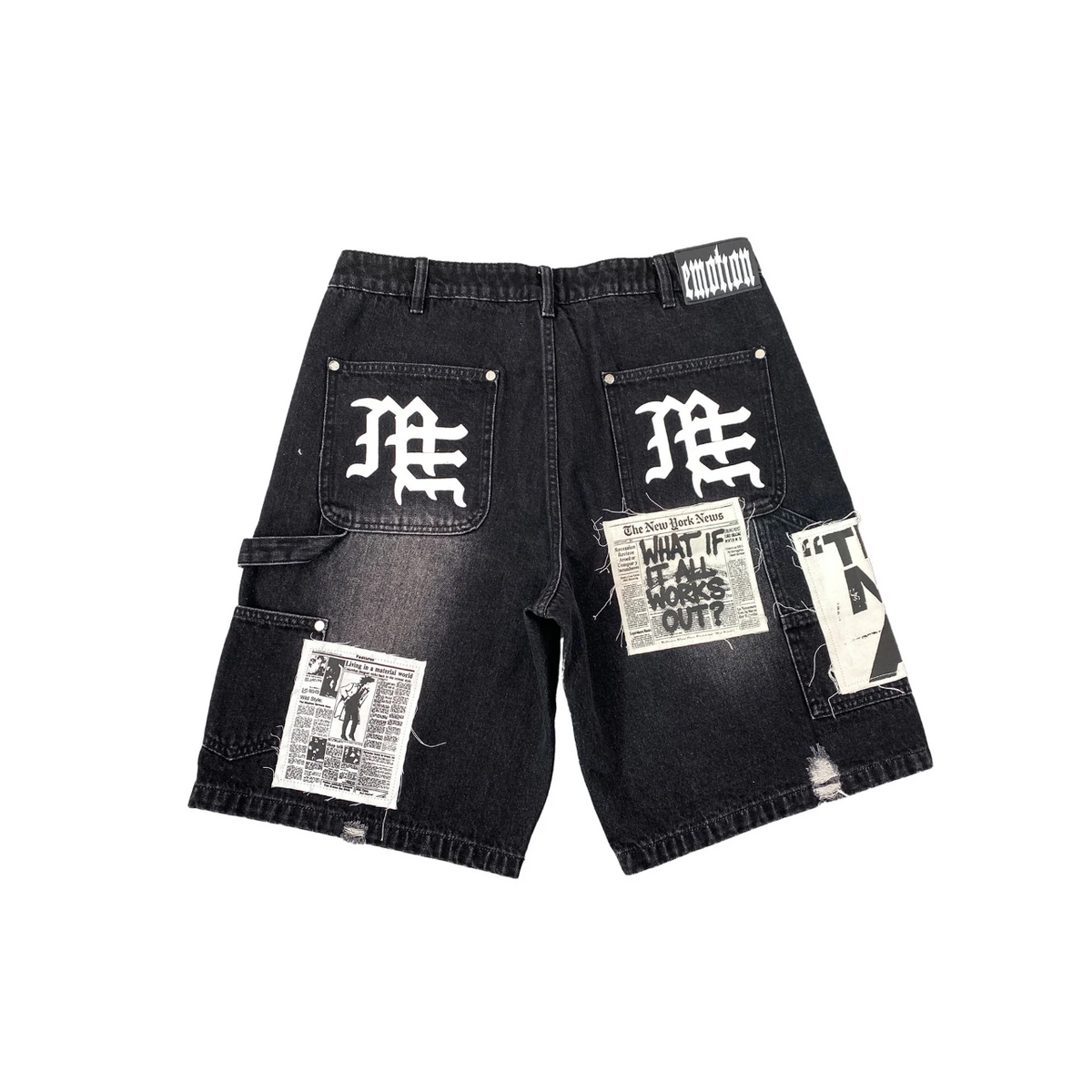 Mixed Emotions Jean Shorts 32