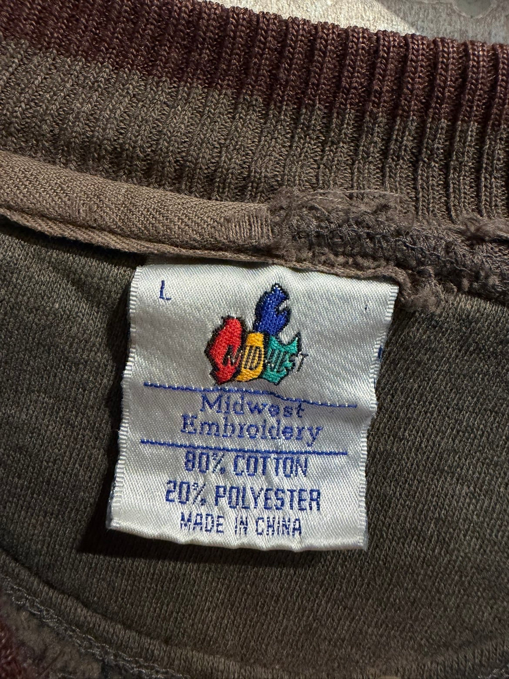 Vintage Notre Dame Crewneck L