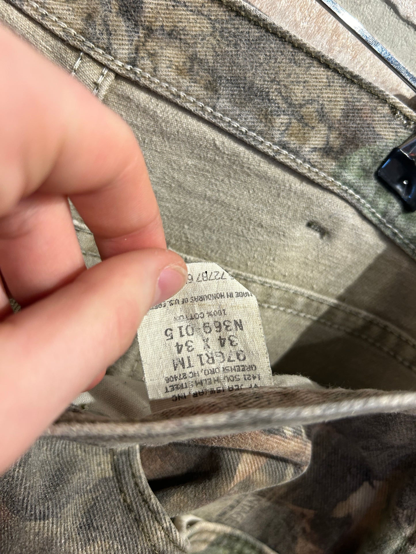 Vintage Camo Pants 34x34