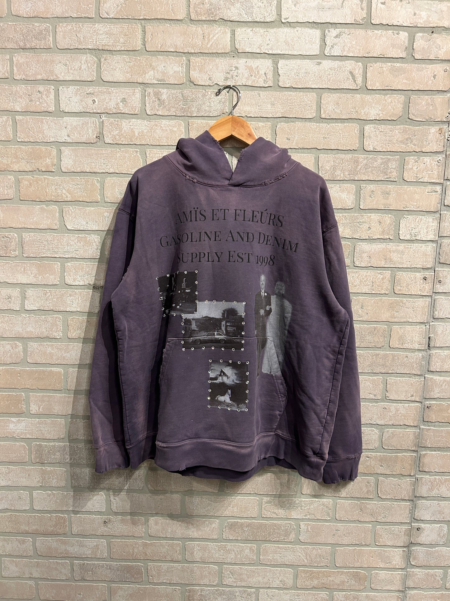 Amis Et Fluers Hoodie XL