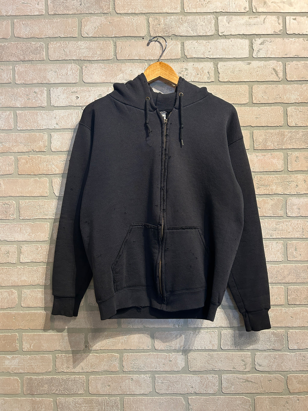 Vintage 90s Distressed Blank Hoodie