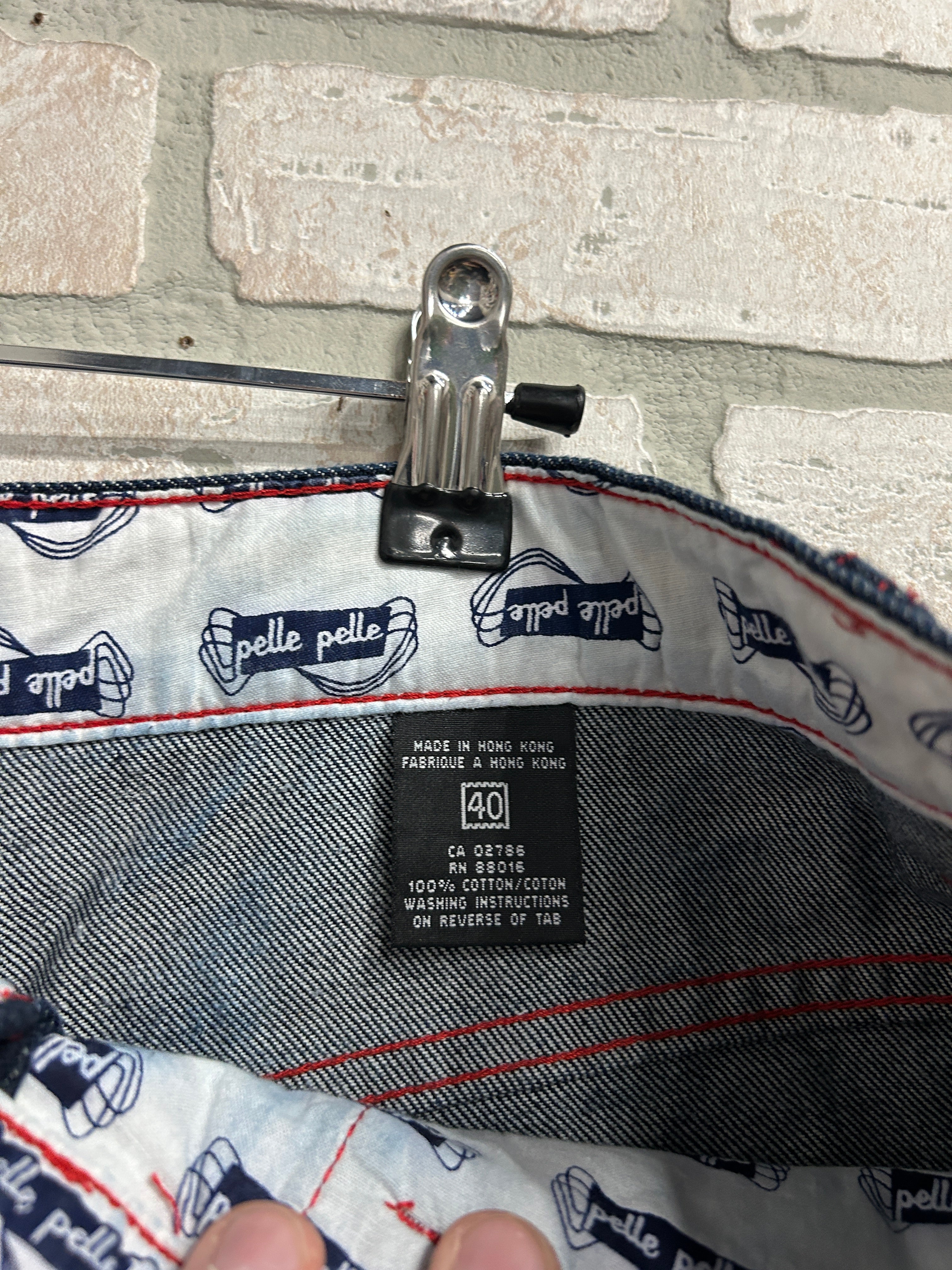 Vintage y2k Pelle Pelle Jean Shorts 40