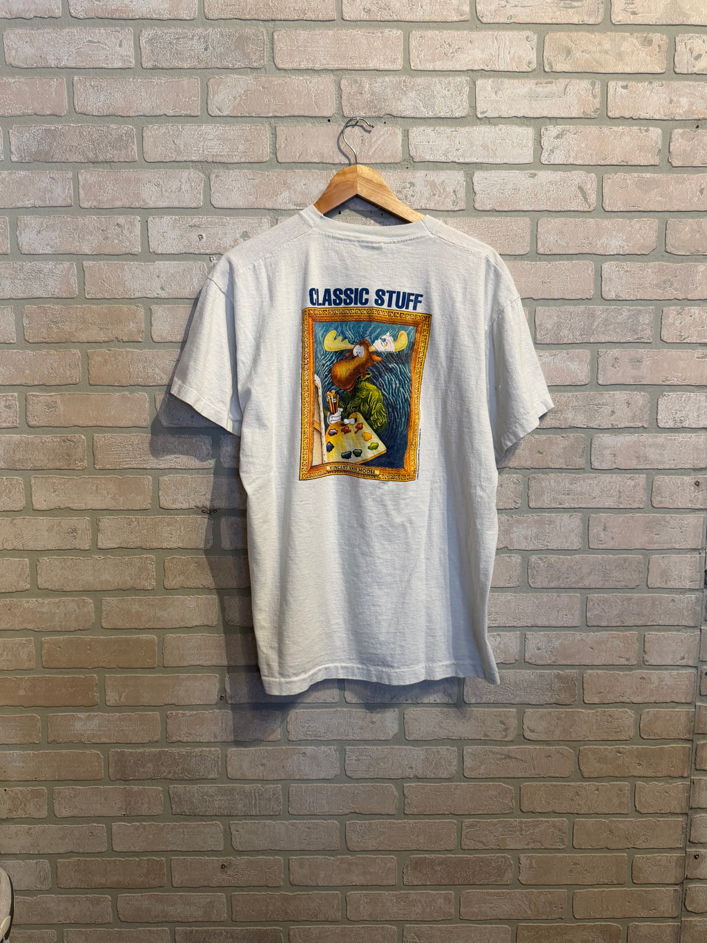 Vintage Rocky & Bullwinkle Art Tee XL