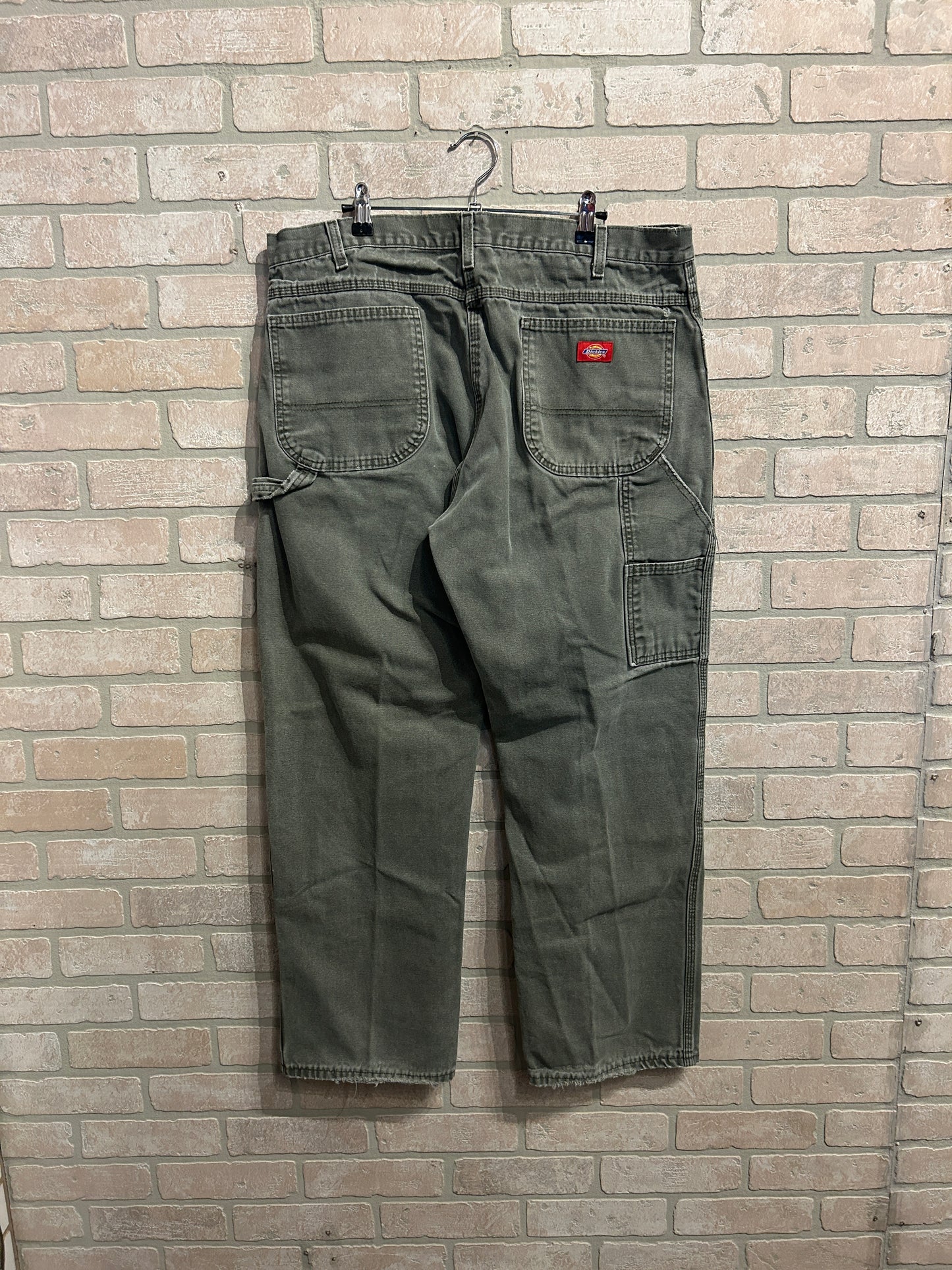 Olive Dickies Cargo Pants 38x32