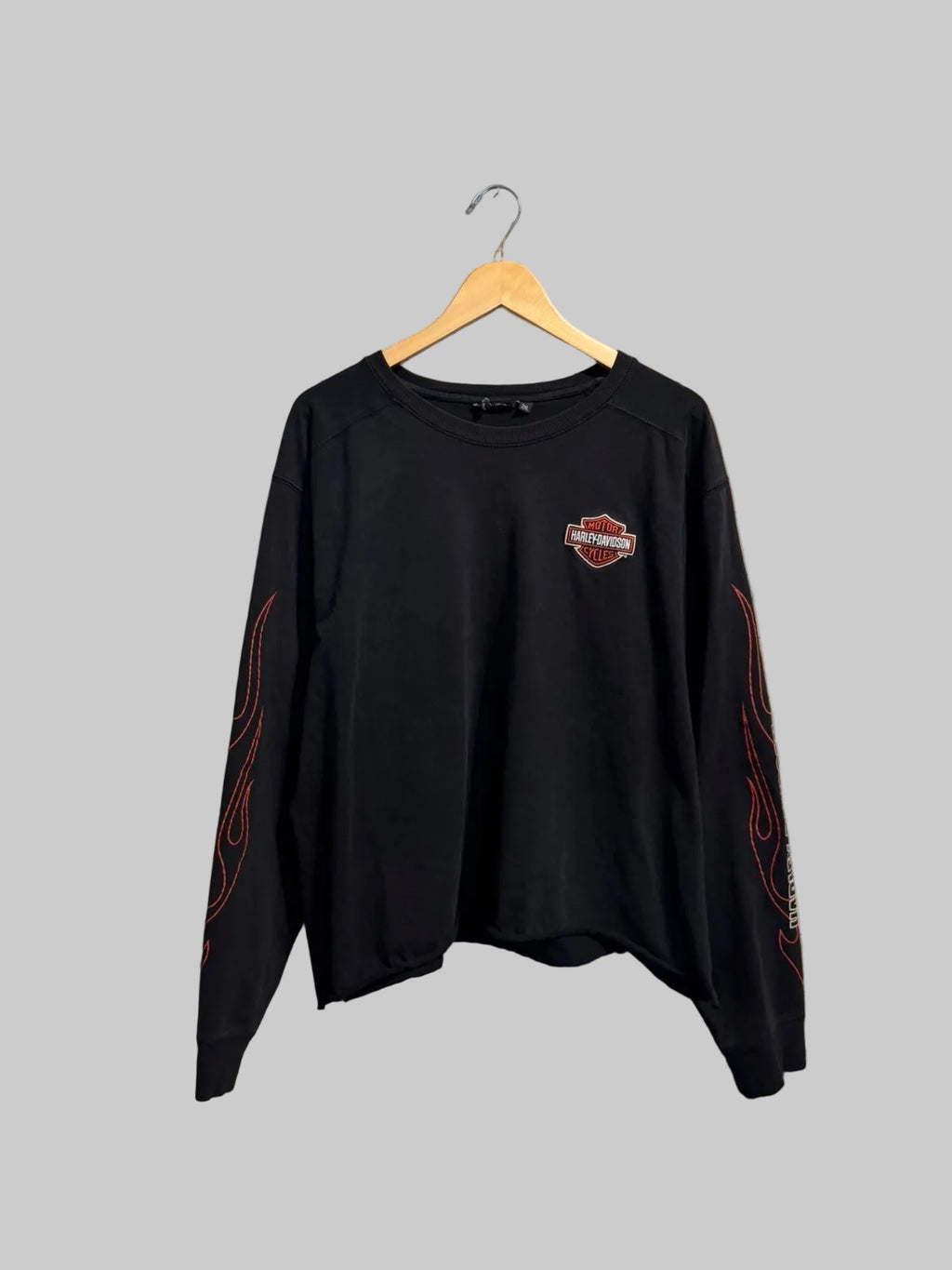 Vintage Harley Davidson Flame Longsleeve