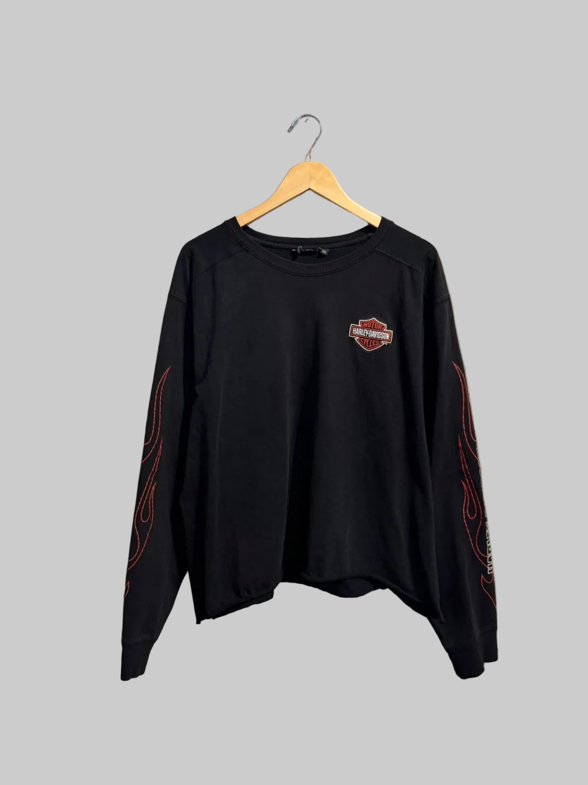 Vintage Harley Davidson Flame Longsleeve