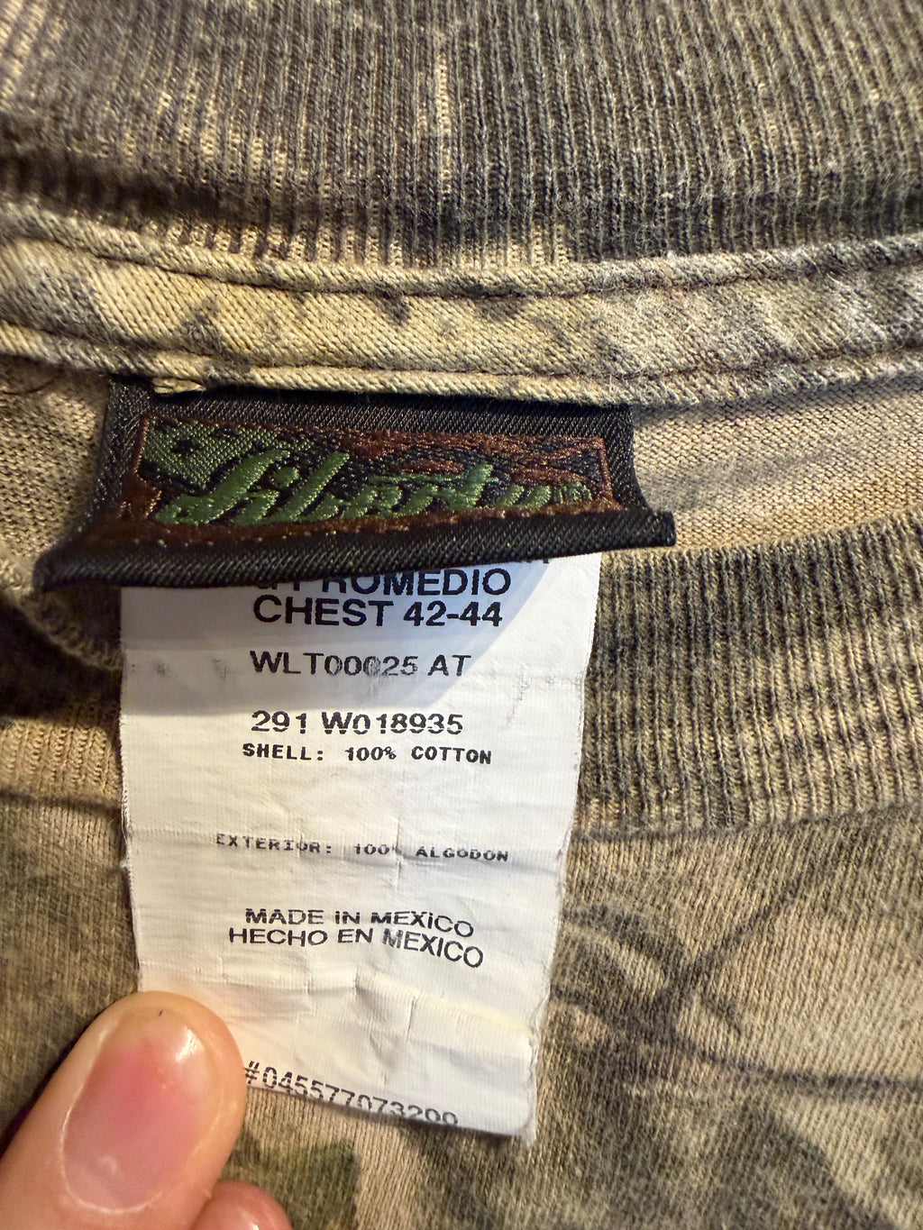 Vintage Camo Longsleeve L