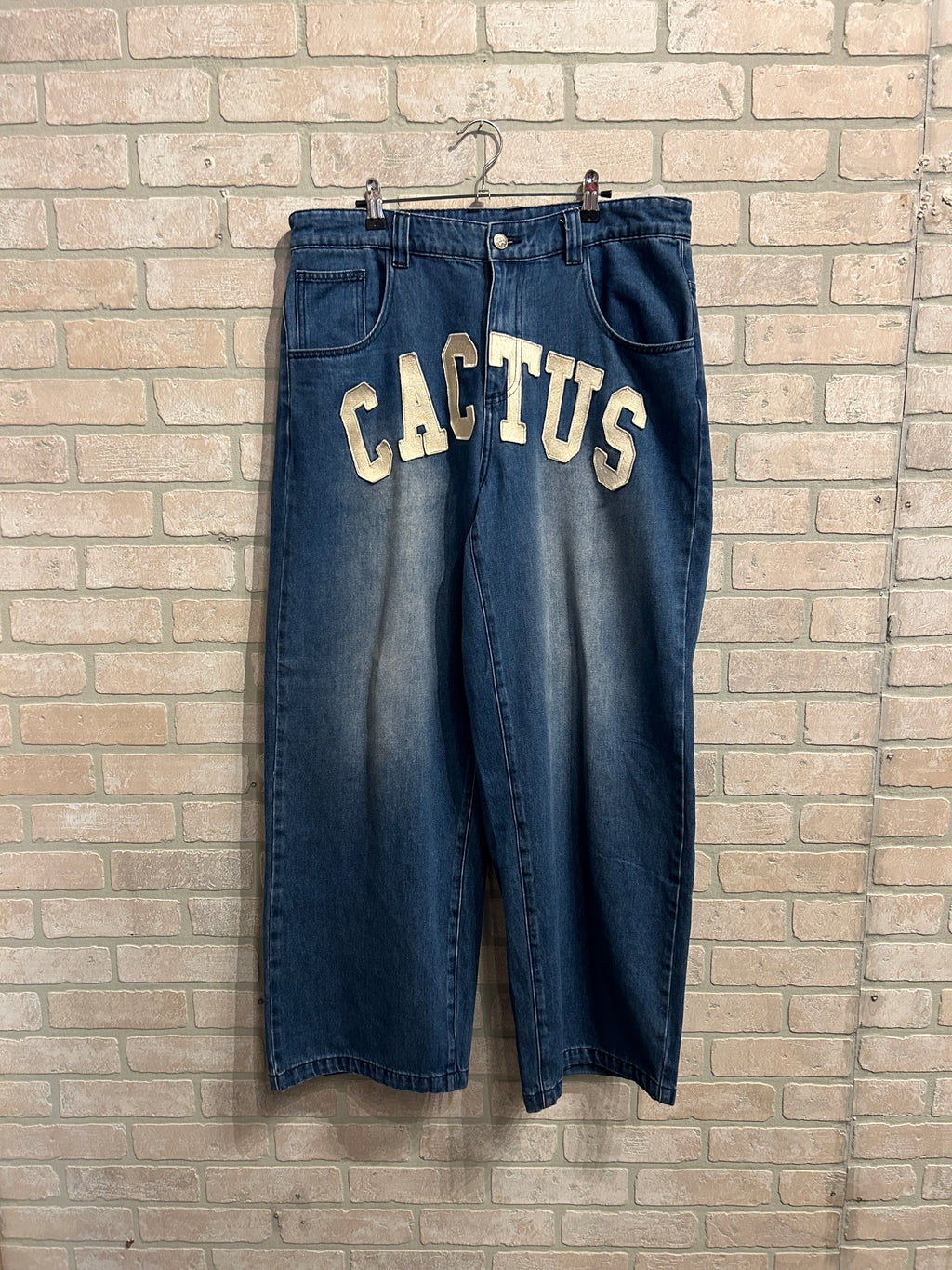AZVA Studios Patchwork Jeans M & L