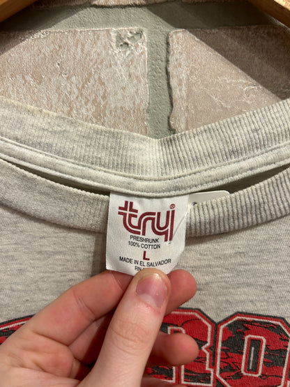 Vintage Detroit Wings Tee L