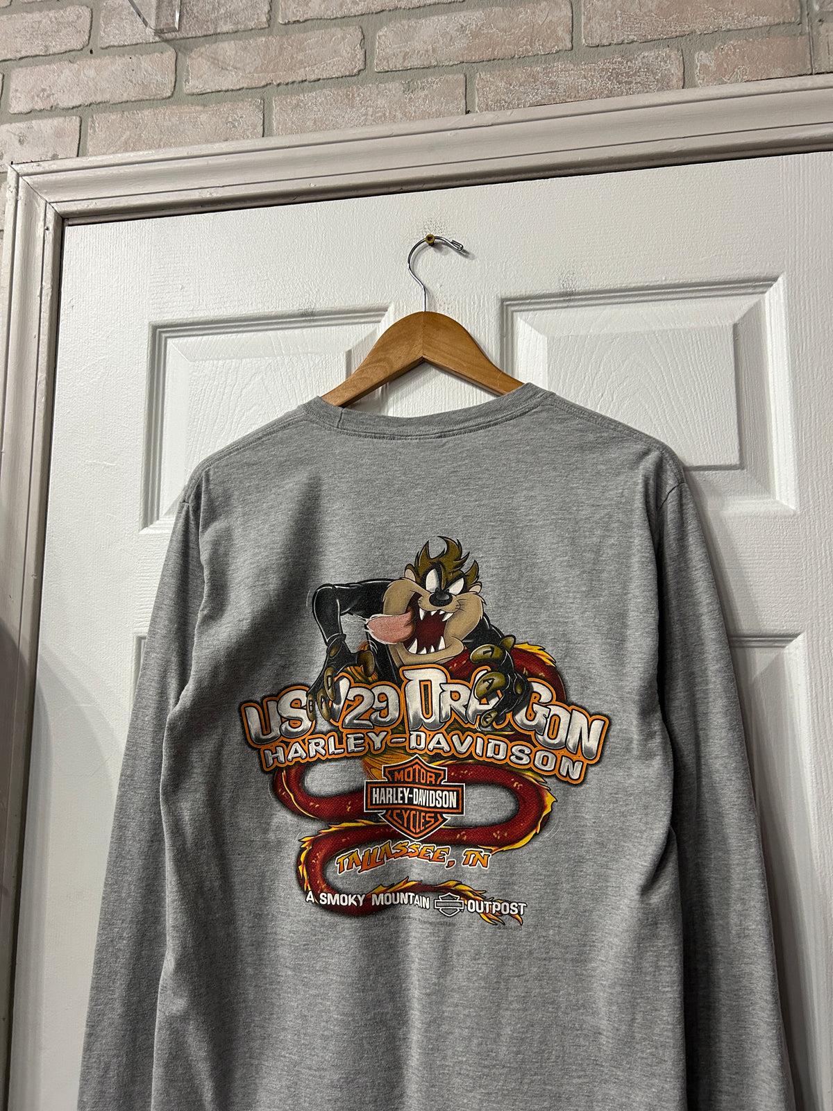Vintage Looney Tunes Harley longsleeve M