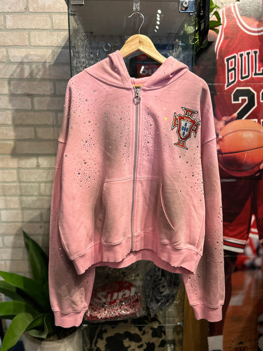 Vale Crystal Zip Hoodie XL