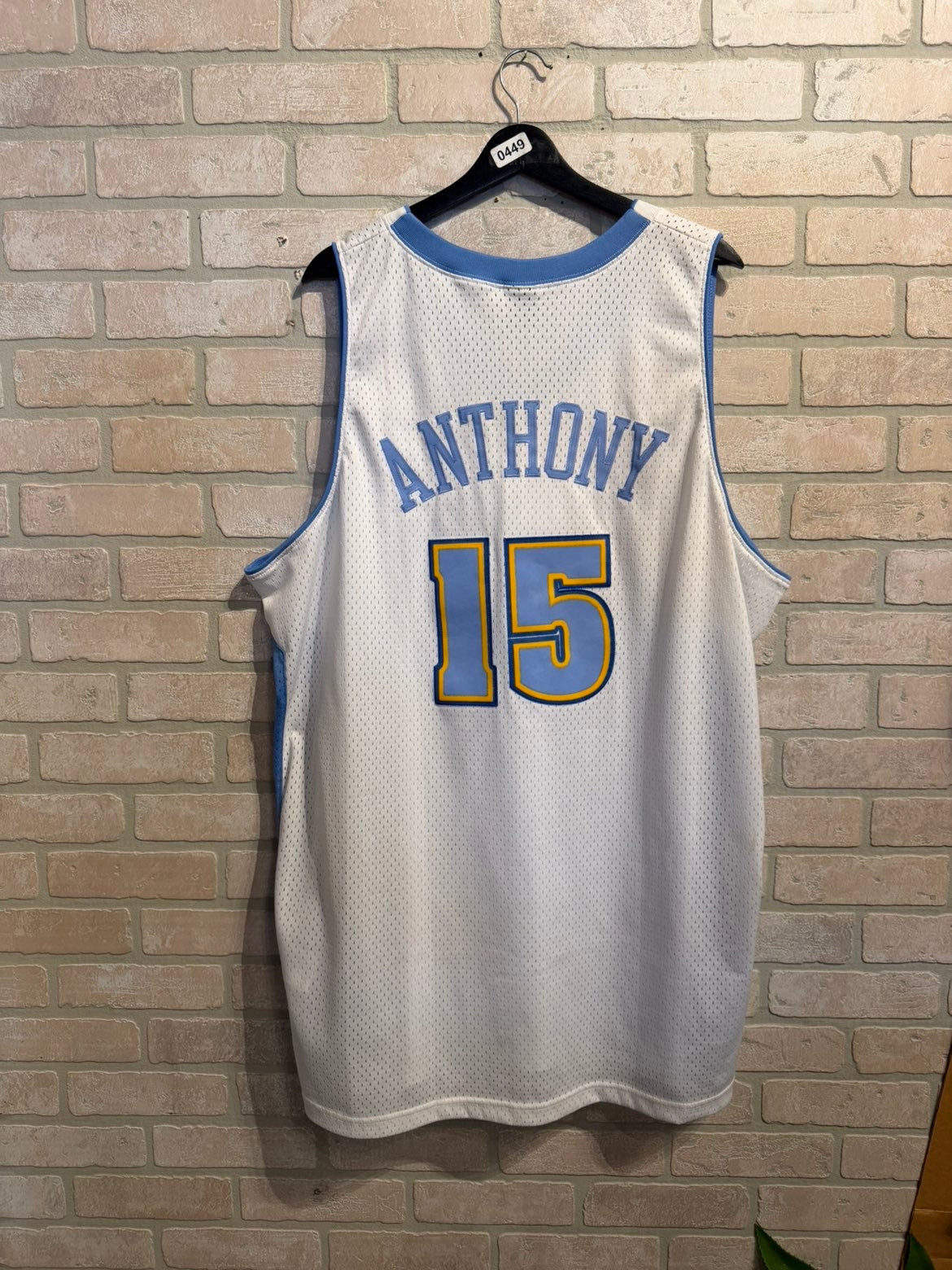 Vintage Carmelo Anthony Nuggets Jersey
